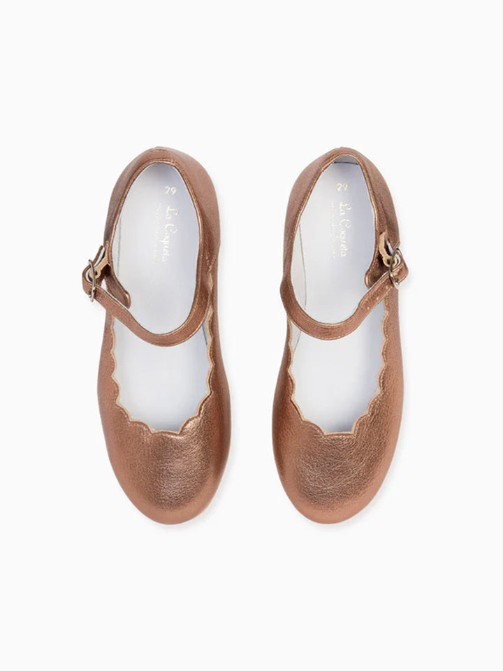 Rose gold shoes baby fashion