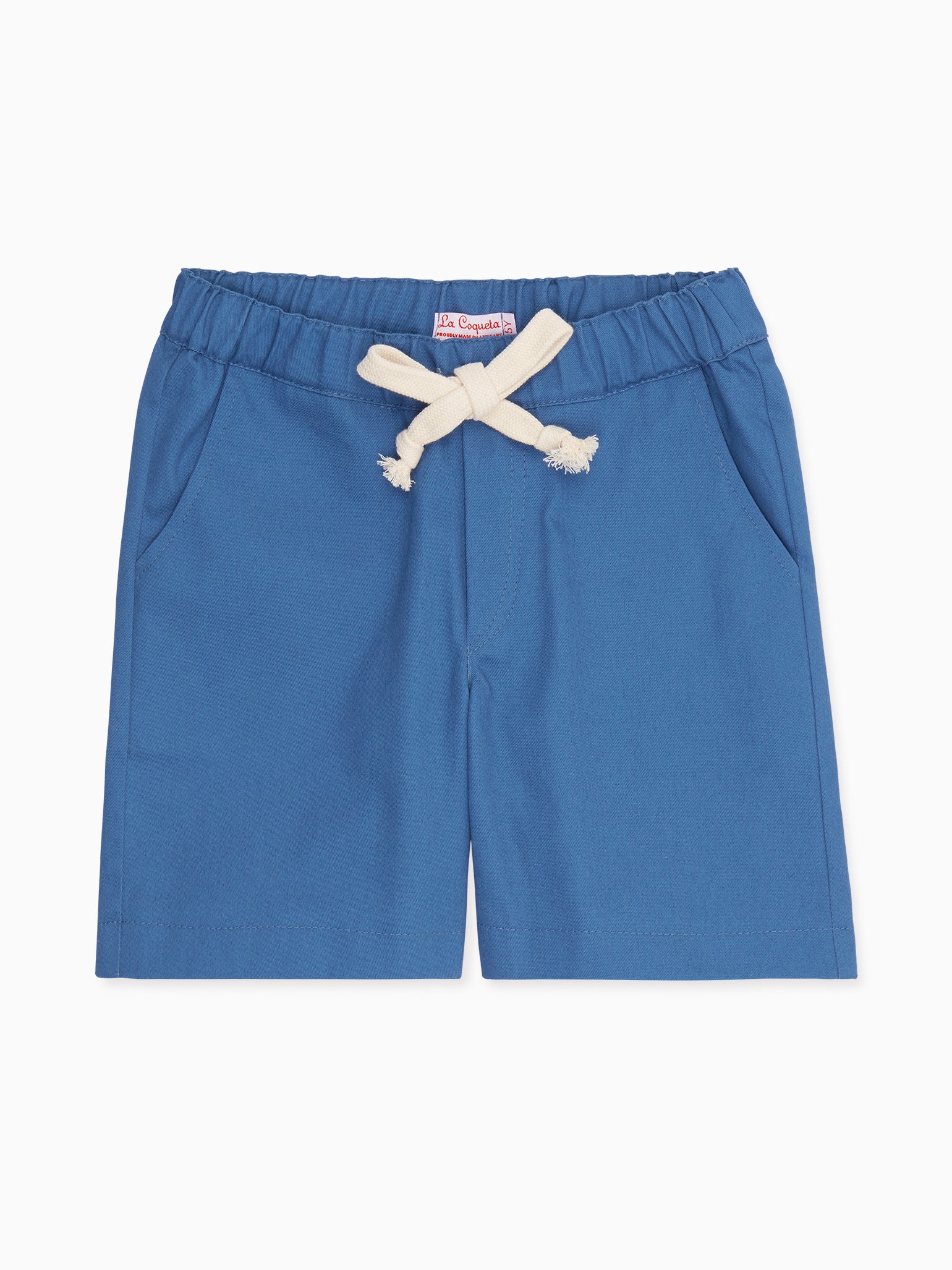 Boys navy cotton store shorts