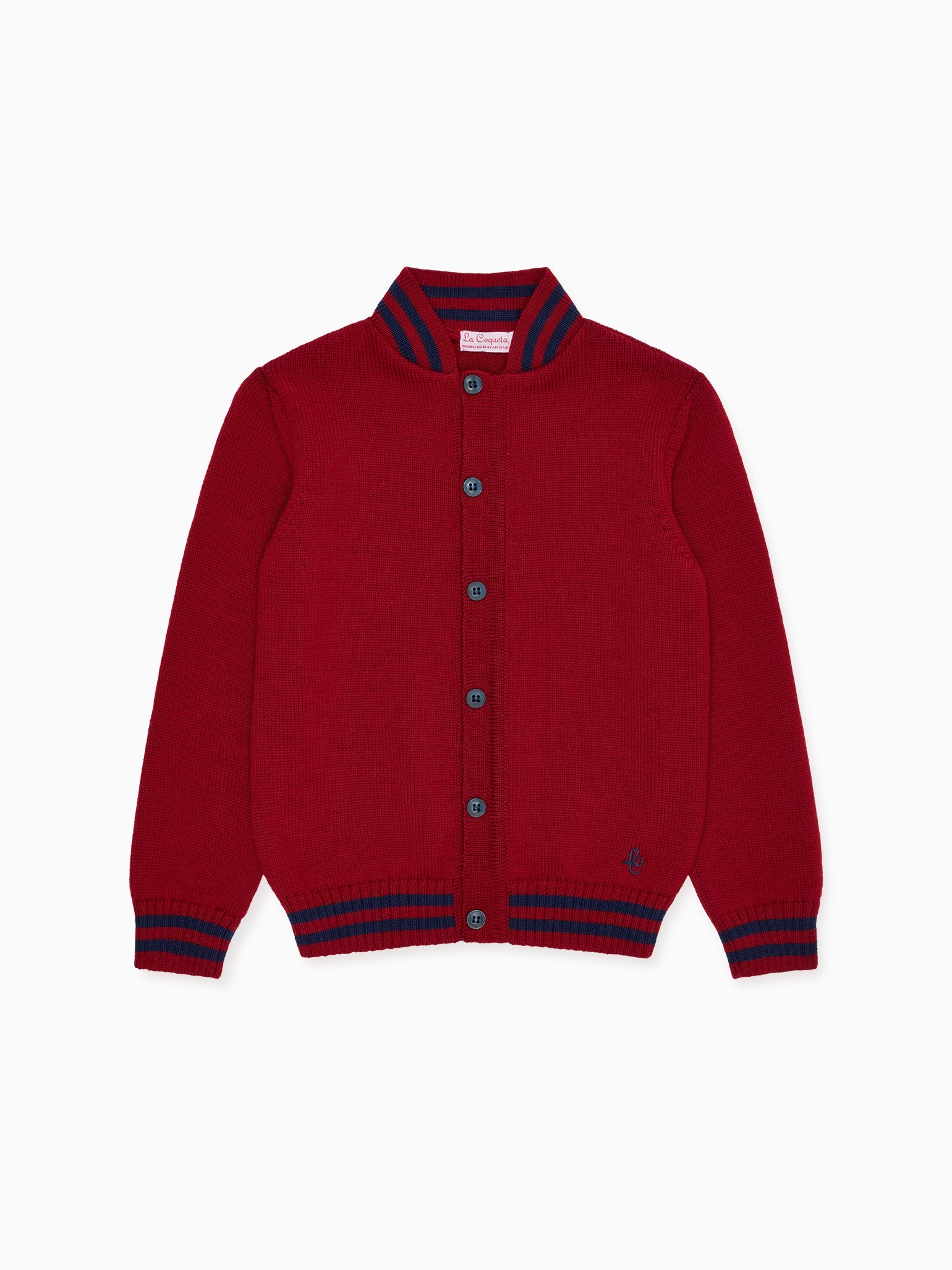 Kids burgundy cardigan hotsell