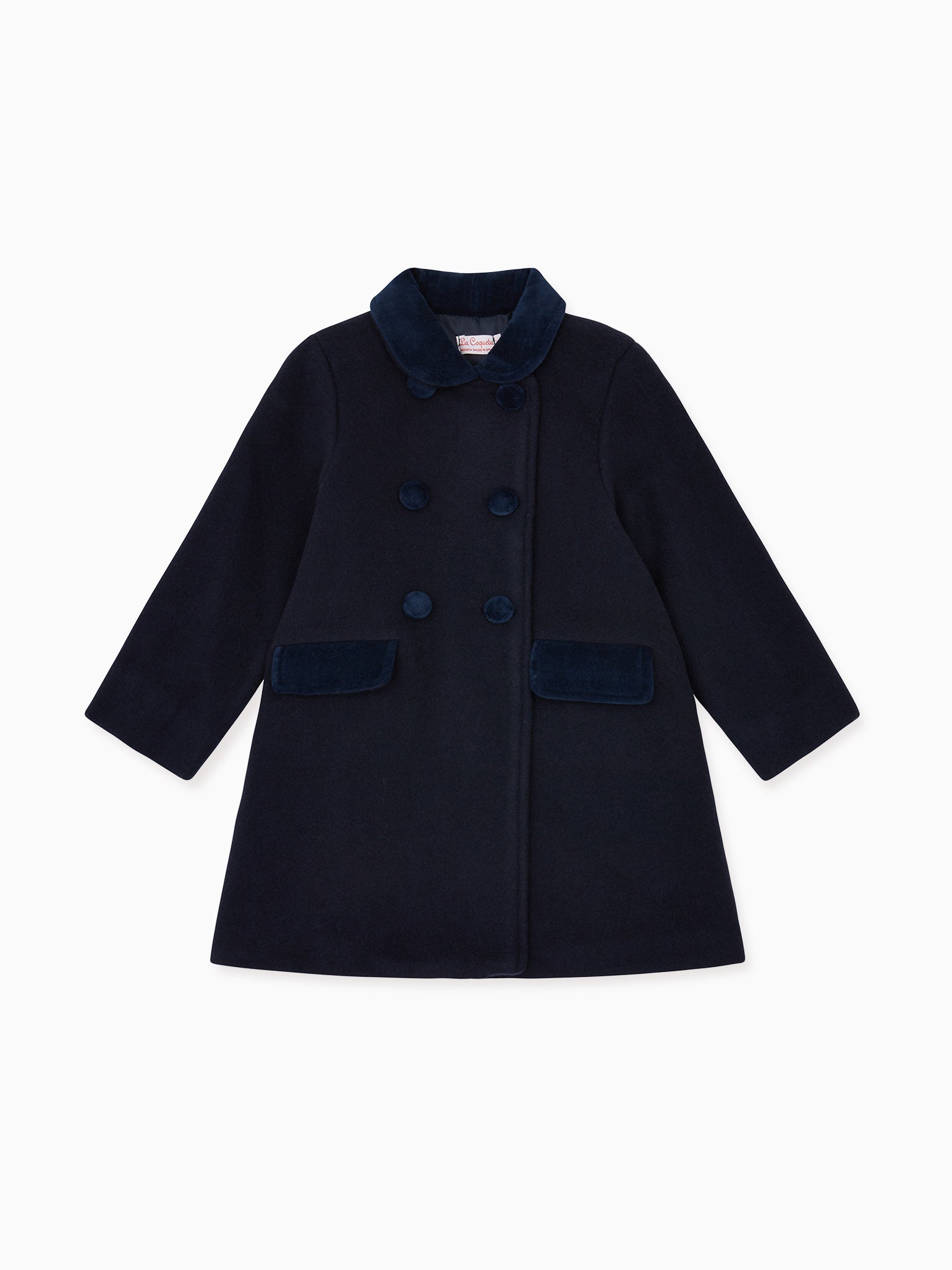 Ladies navy wool on sale coat