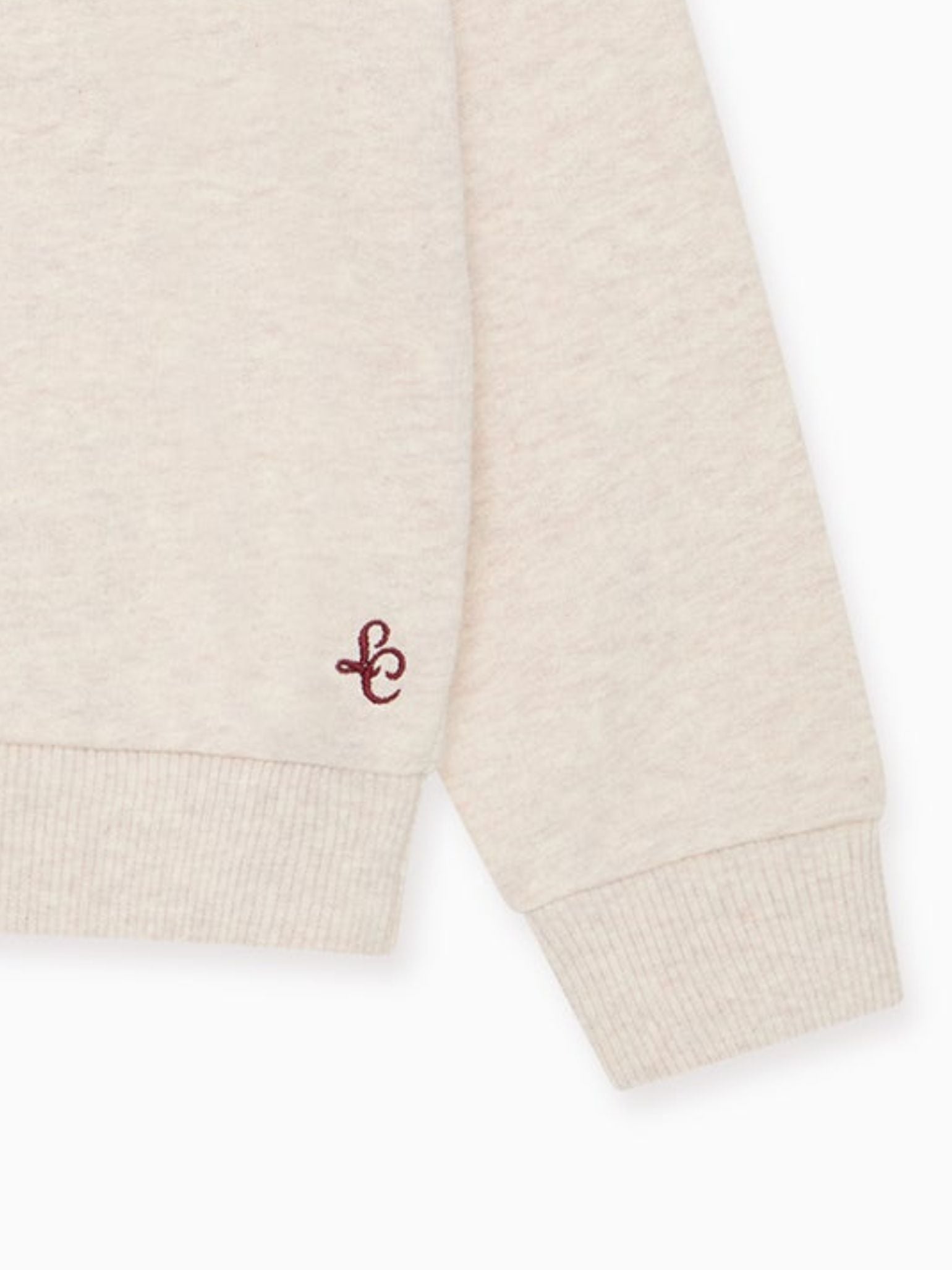 Oatmeal Laza Kids Sweatshirt