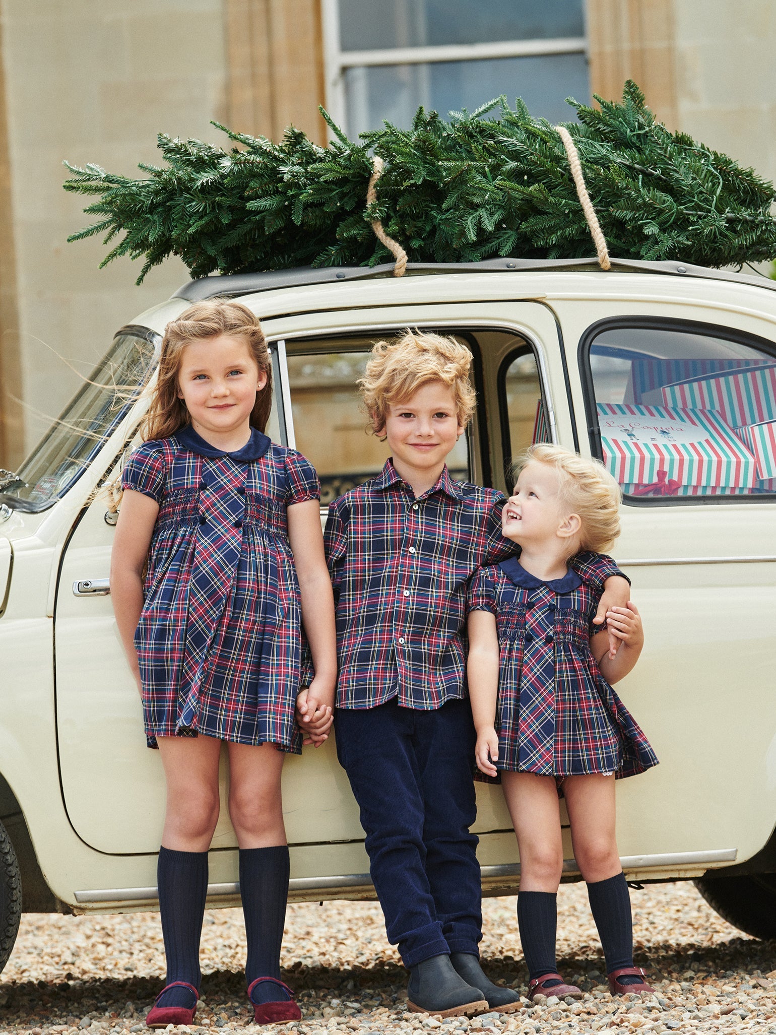 Twin boy and fashion girl matching outfits uk