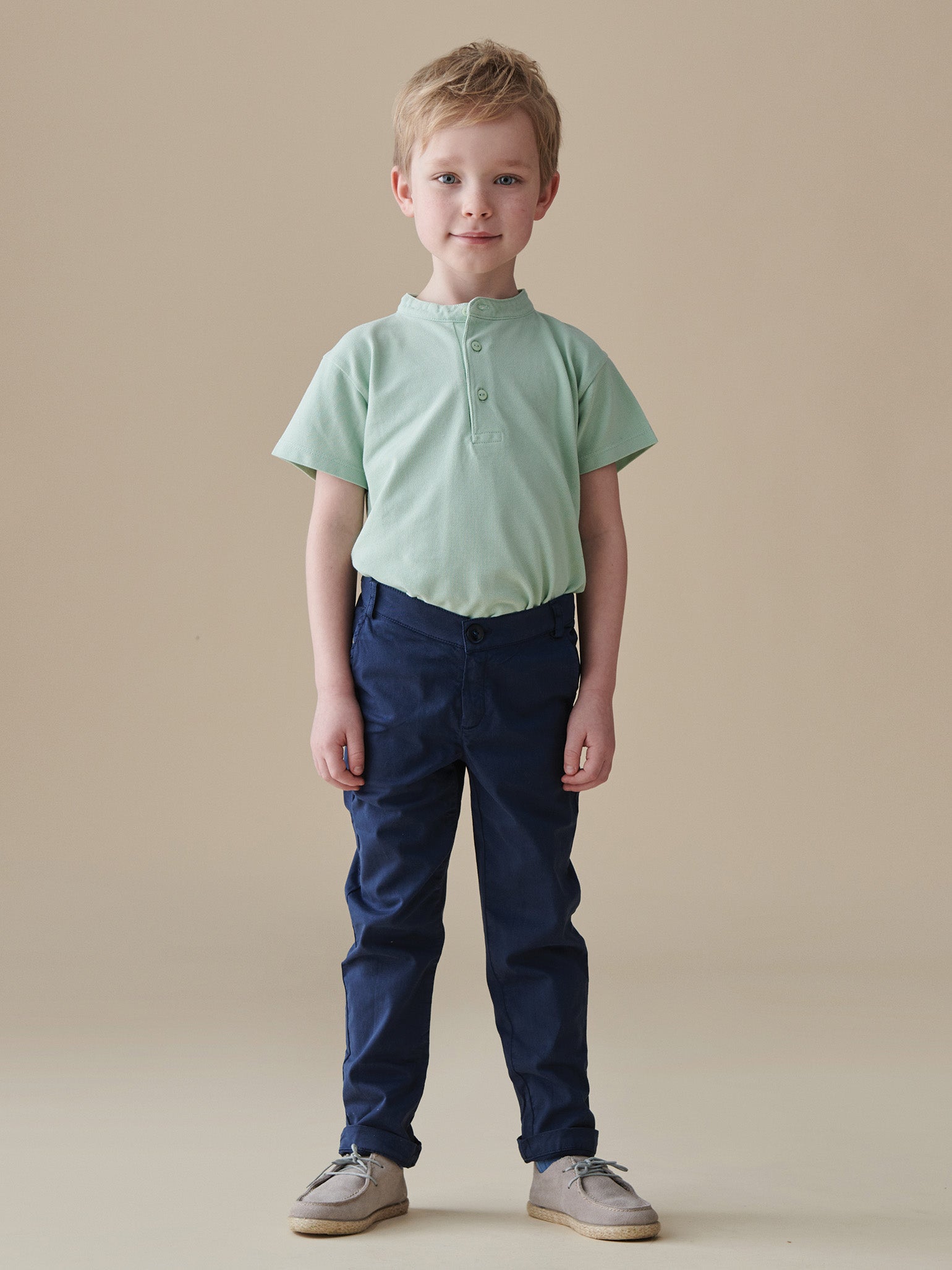 Sage Alcon Boy Polo Shirt