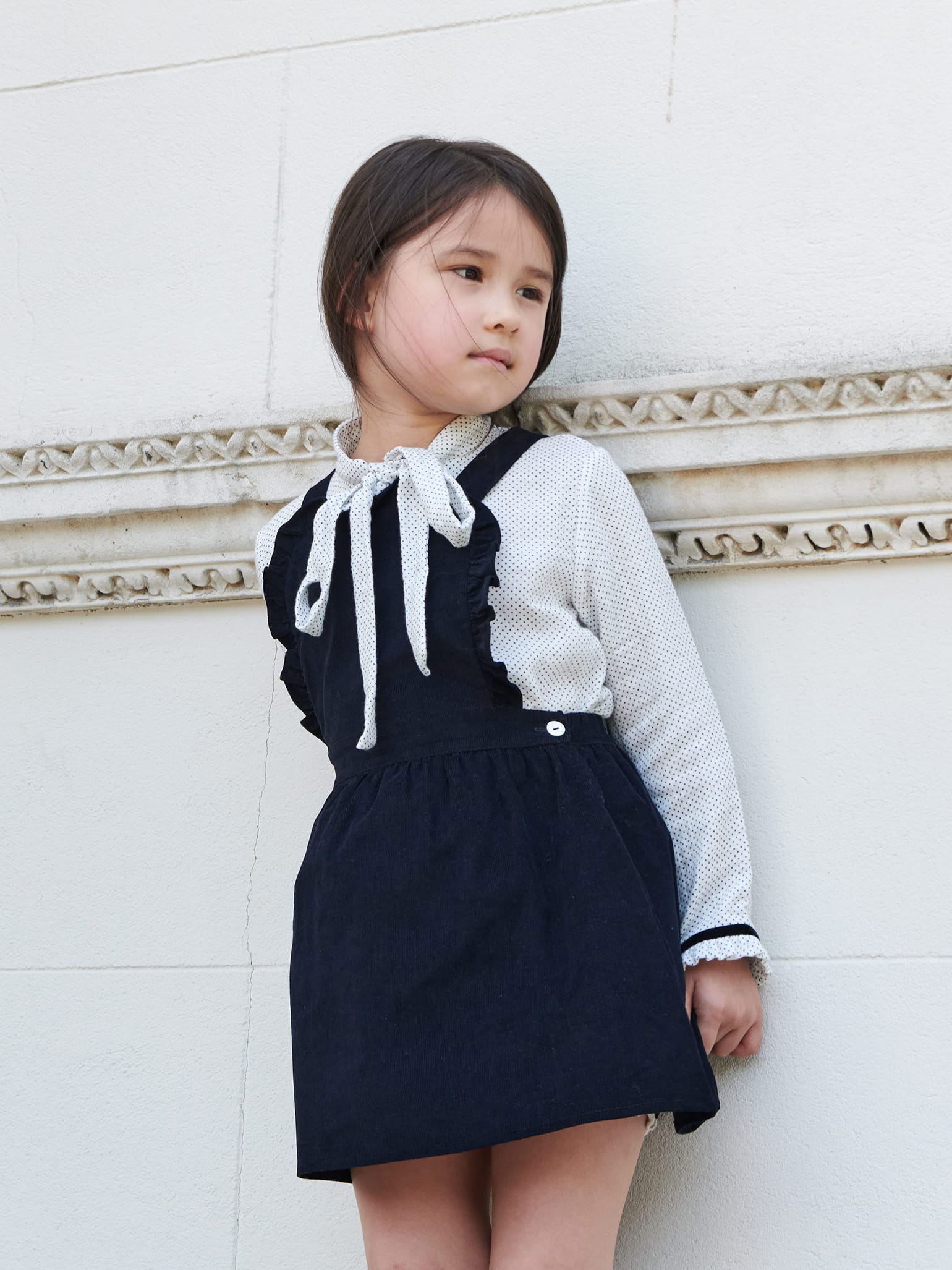 Navy Alexa Girl Skirt