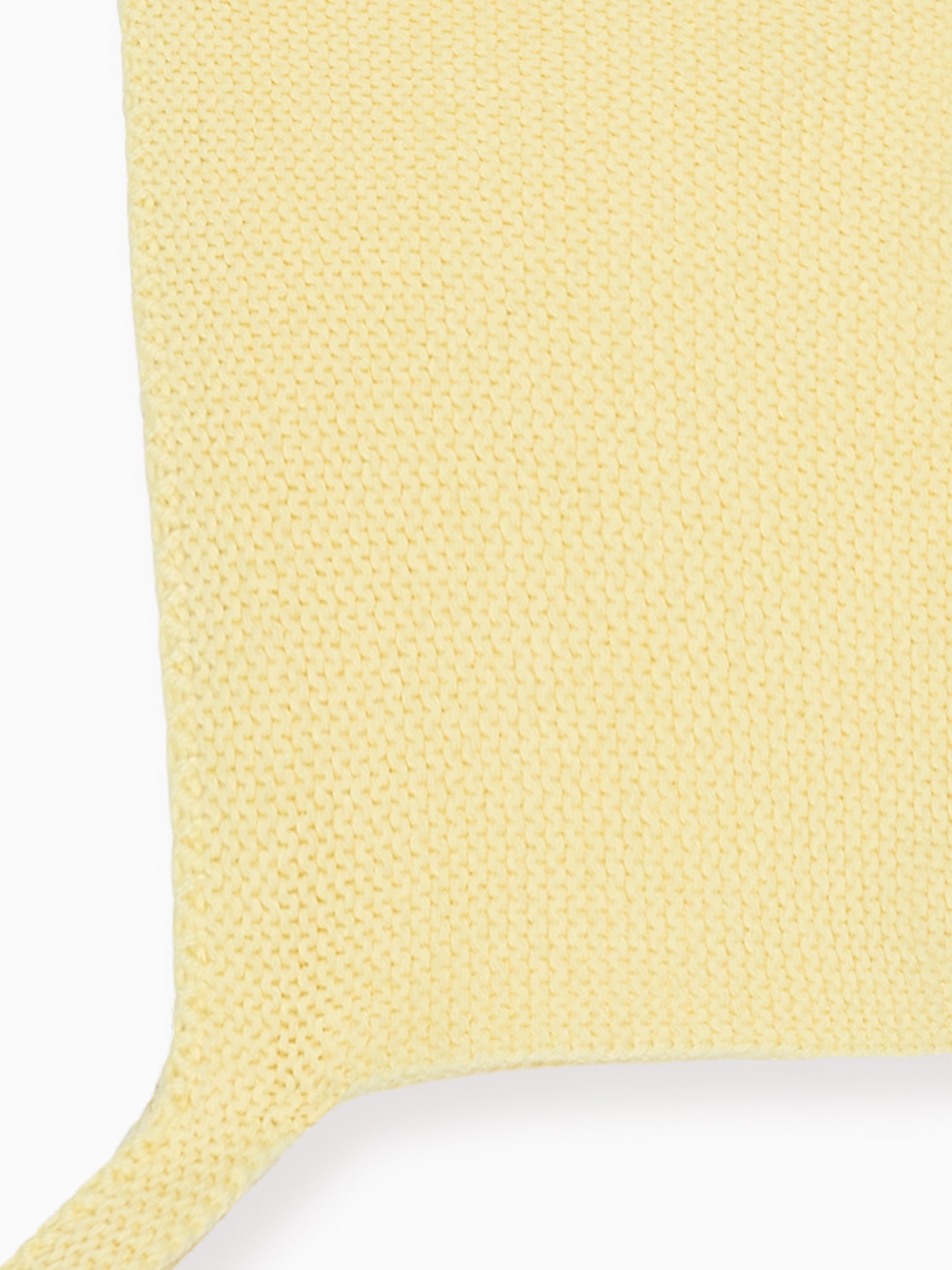 Lemon Alma Cotton Baby Knitted Bonnet