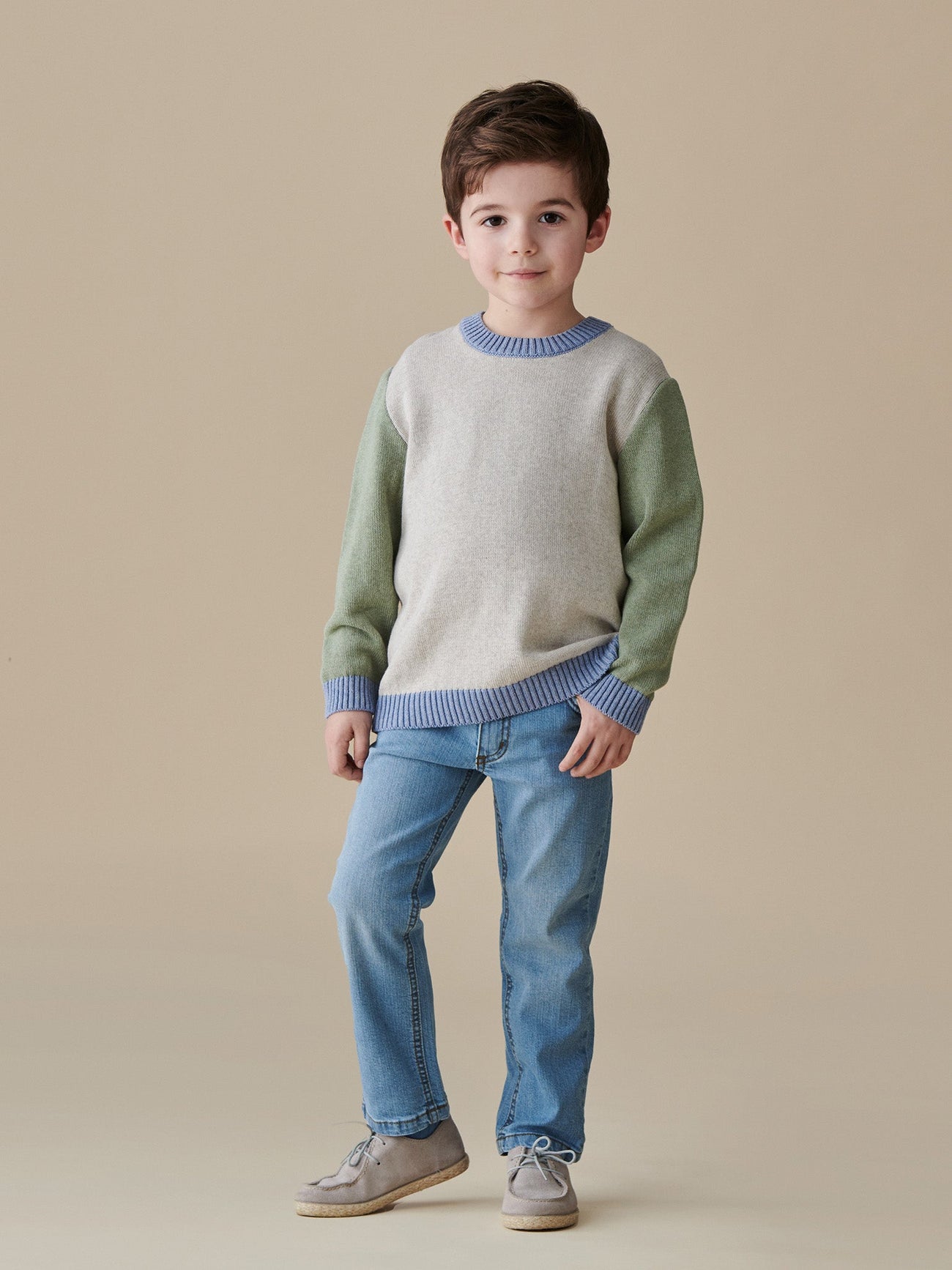 Sand Ancla Cotton Boy Jumper