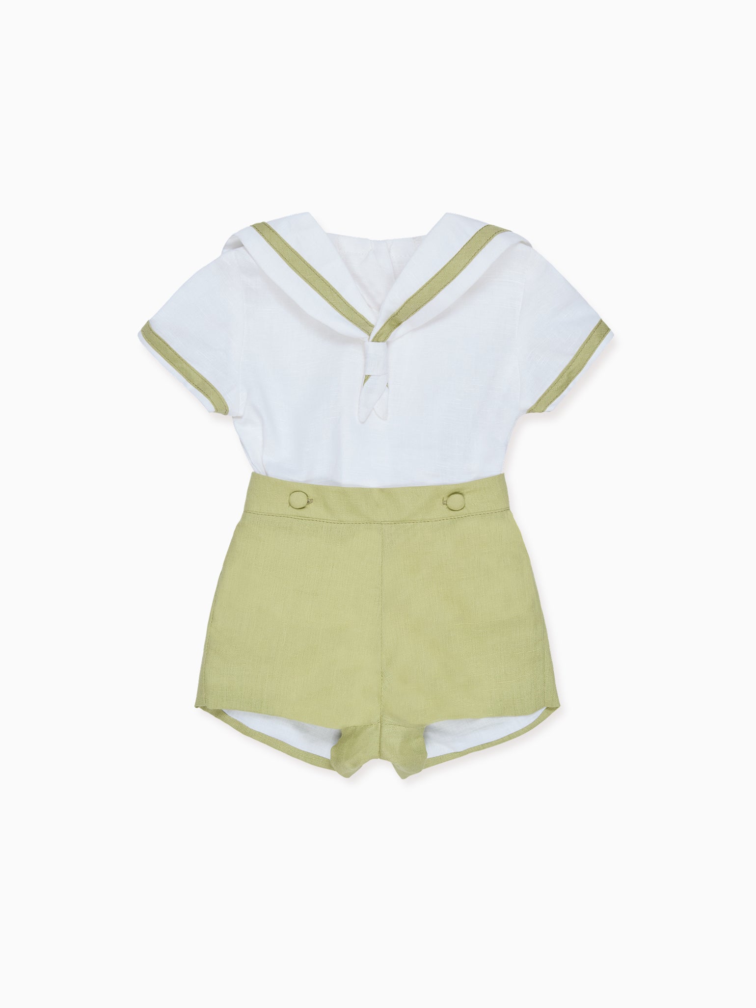 Hill House Home X La Coqueta Pistachio Antonio Baby Boy Set