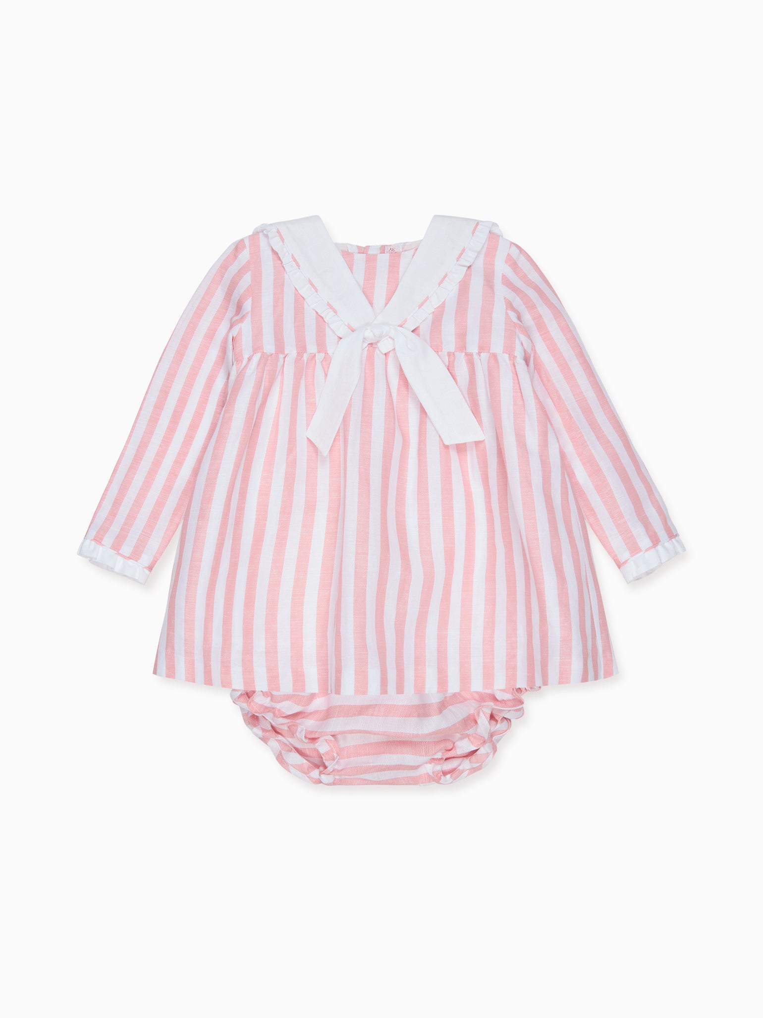 Pink Stripe Aranda Baby Girl Set