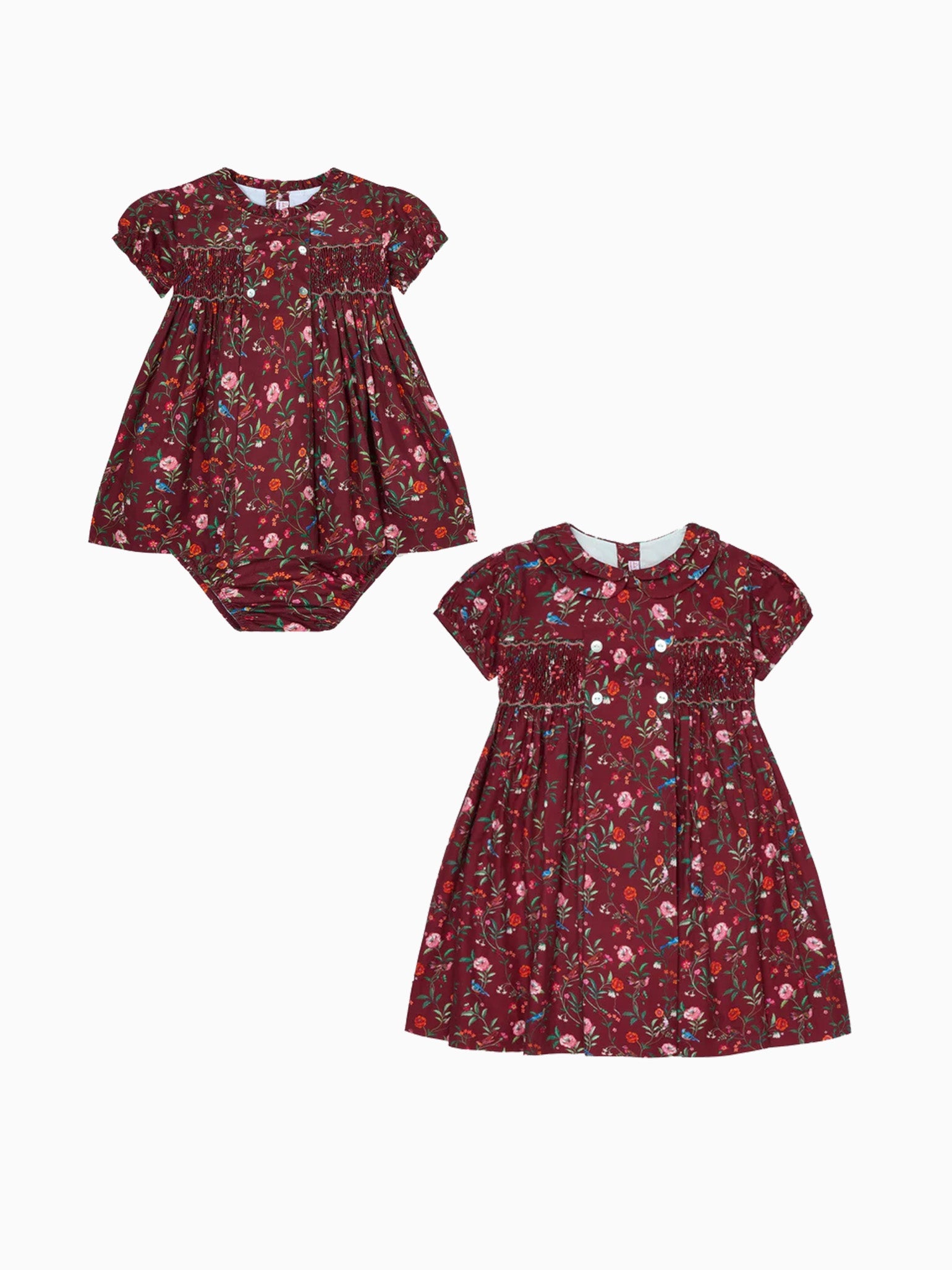 Arcadia Dress & Carla Baby Set Outfit Bundle