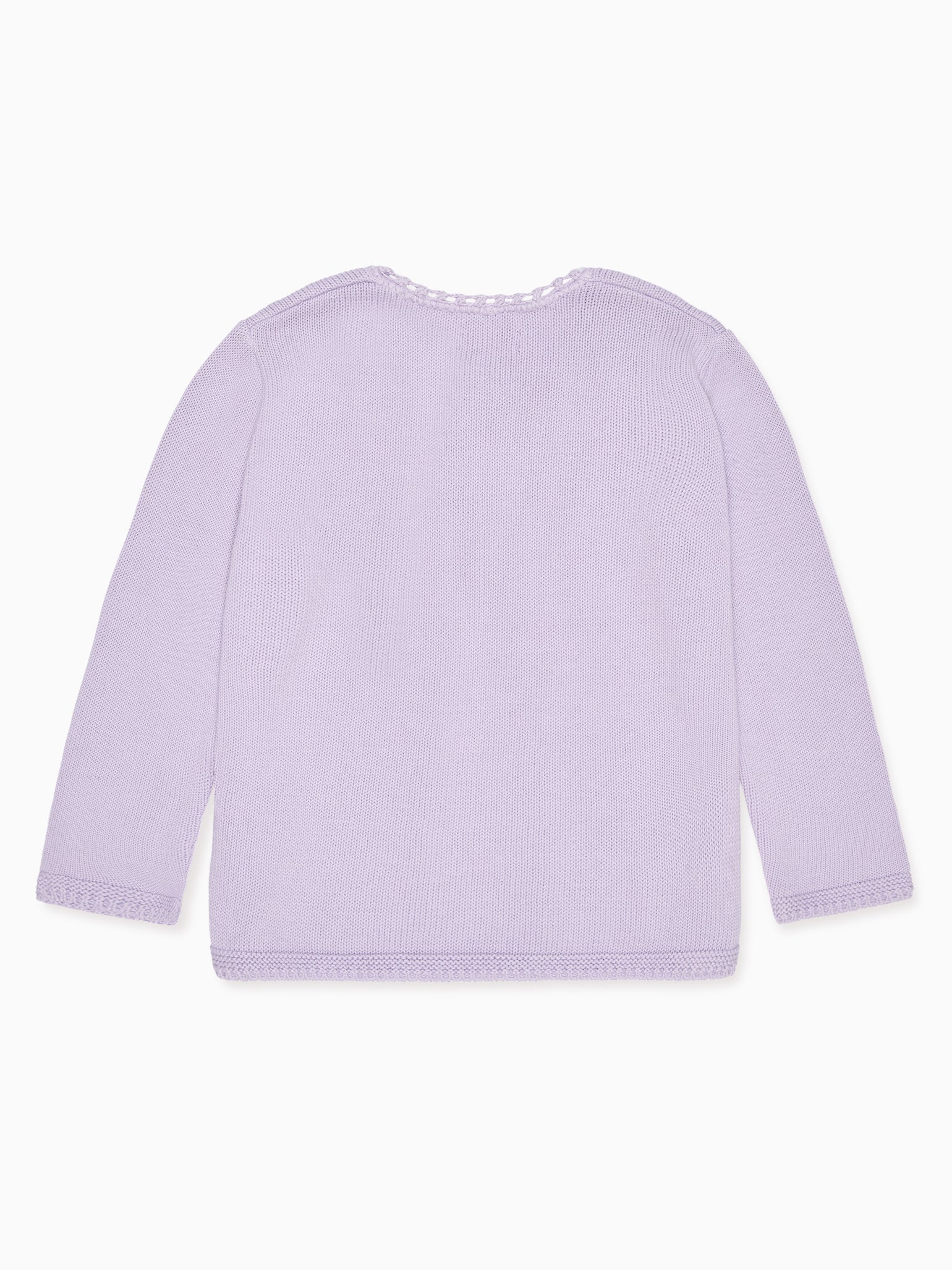 Lilac Arcona Cotton Girl Cardigan