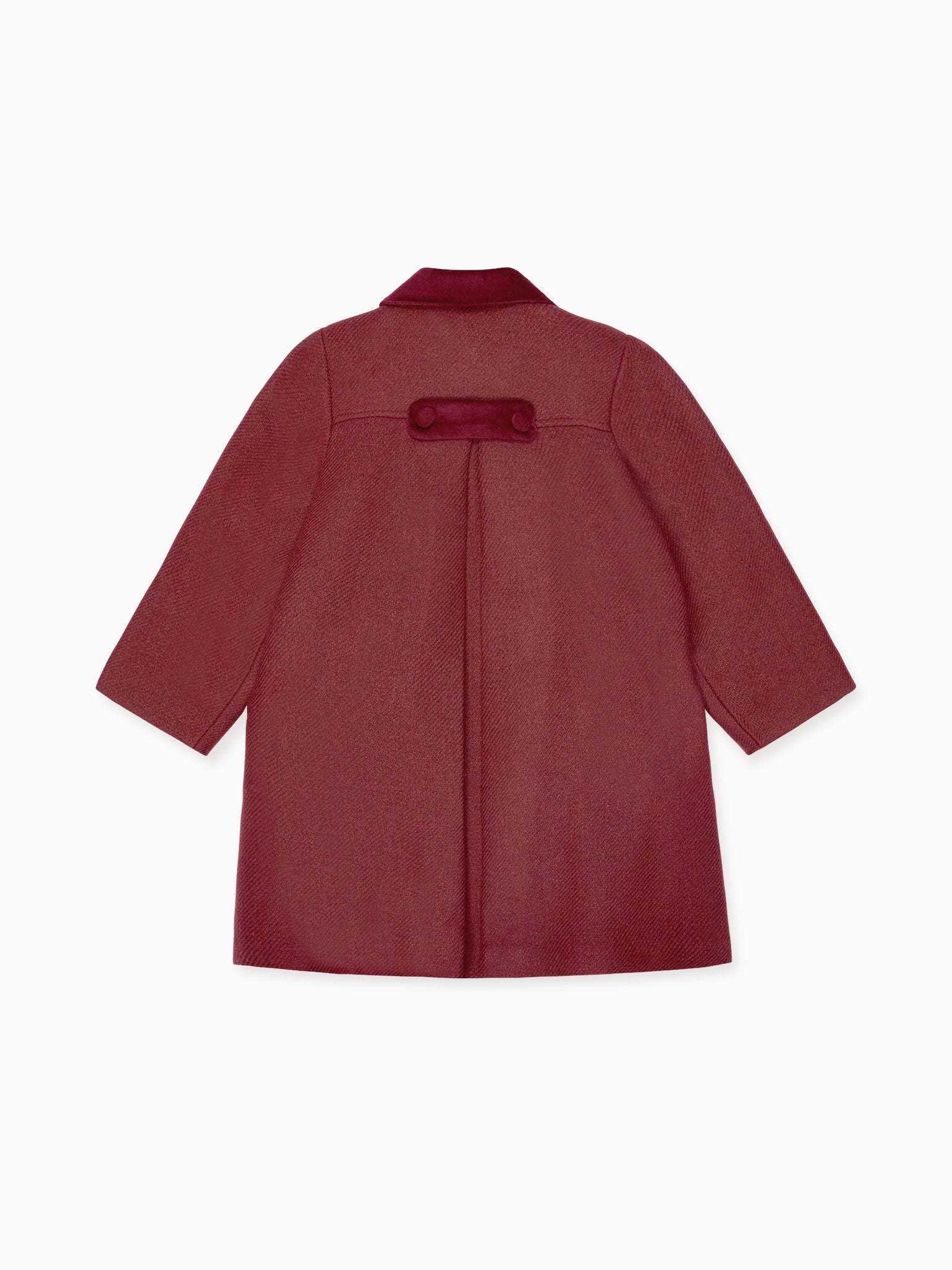 Burgundy Arrieta Girl Coat