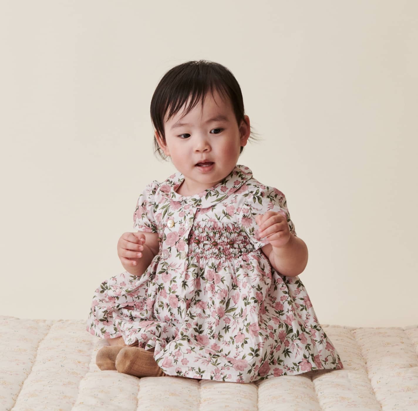 Clara Smocked Babydoll Dress – Piccolini The Children Atelier