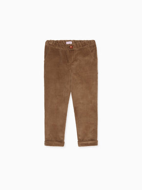 Beige Benito Boy Trousers