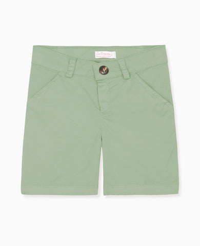 Sage Green Bocusi Boy Chino Shorts