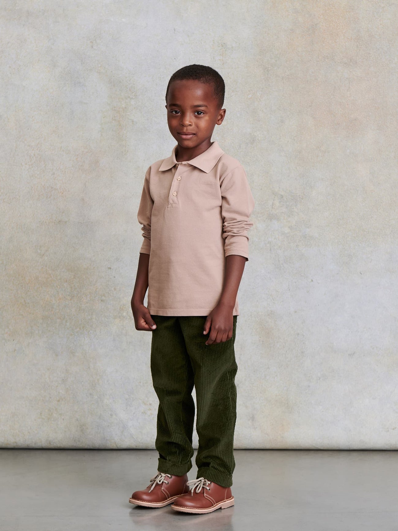 Dark Green Benito Boy Trousers