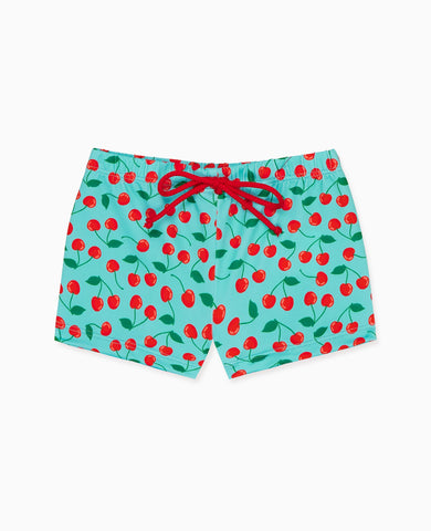 Red Cherry Bravo Baby Boy Swim Shorts