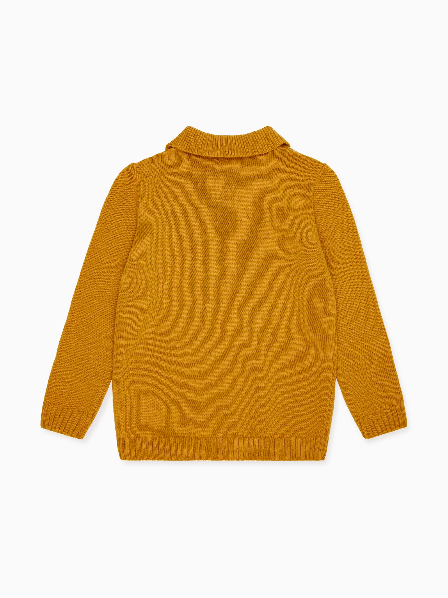 Mustard Brio Merino Boy Jumper