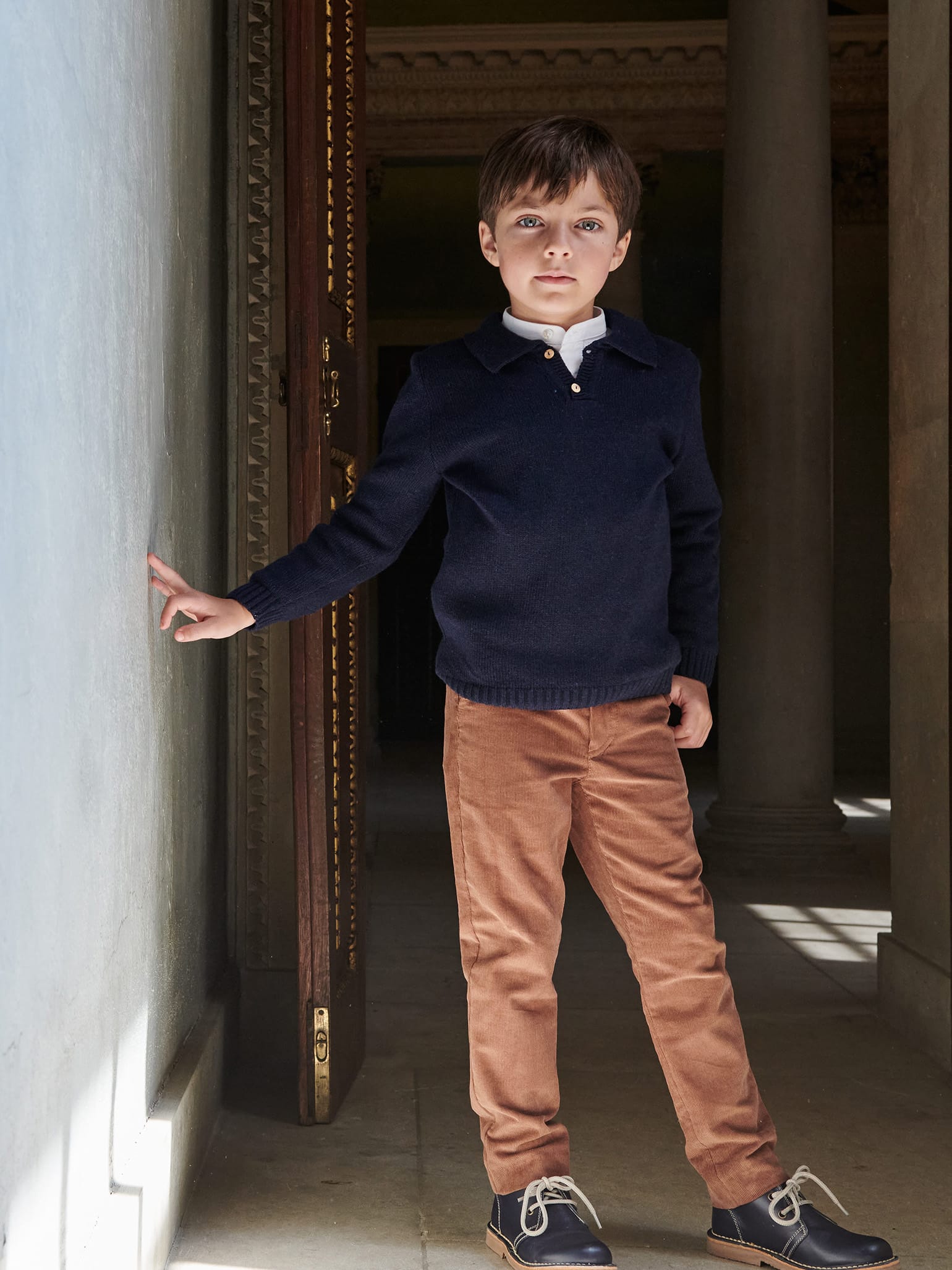 Biscuit Reinaldo Boy Corduroy Trousers