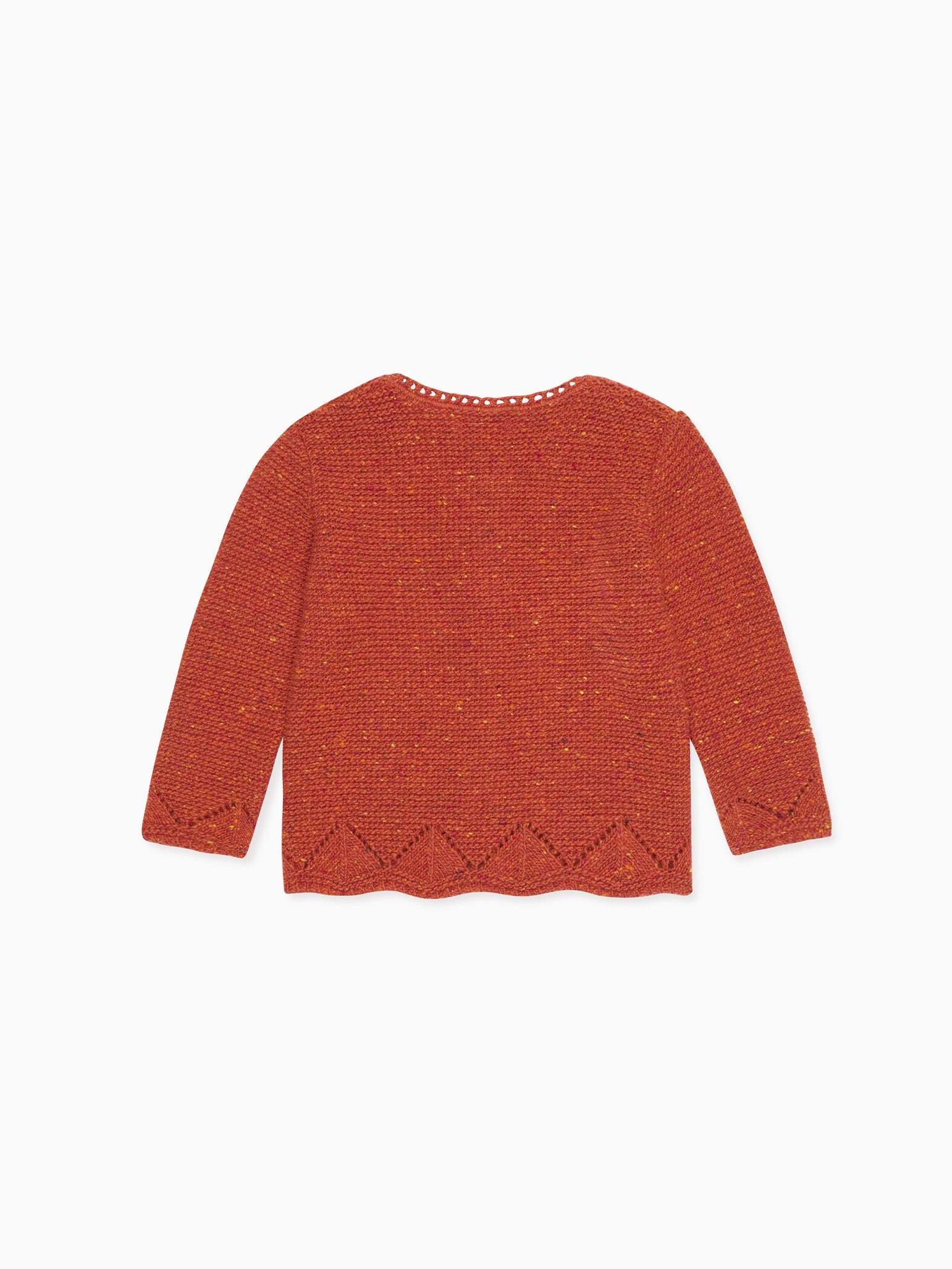 Cardigan terracotta 2025