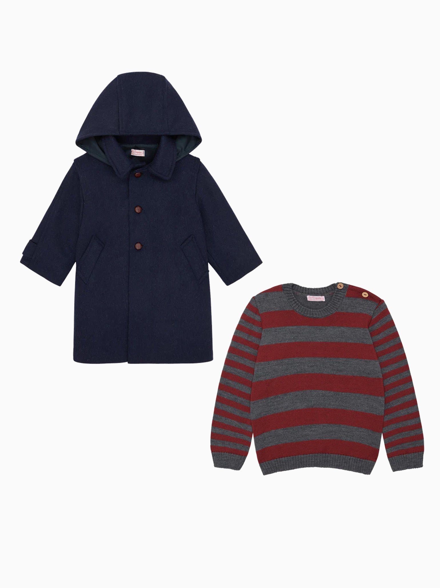 Bromo Jumper & Loden Coat Outfit Bundle