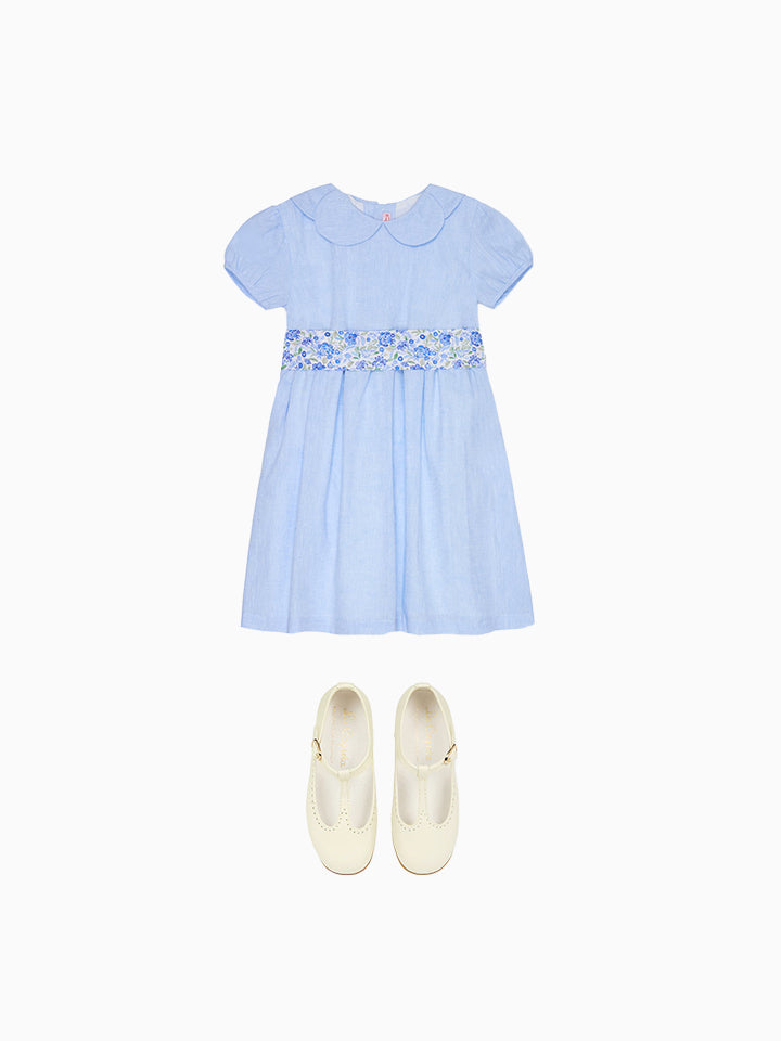 Madeira Dress & T-Bar Shoes Girl Outfit Bundle