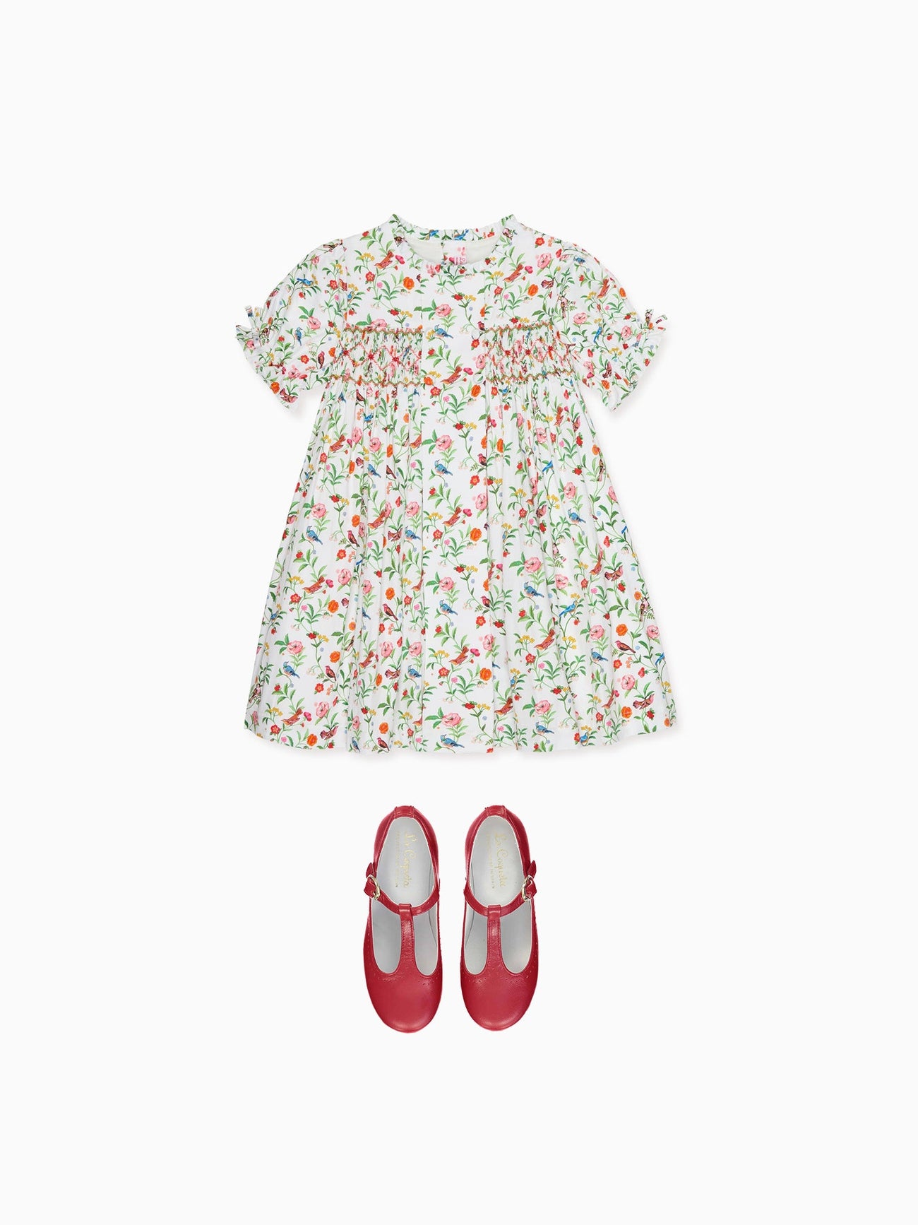 Carla Dress & T-Bar Shoes Girl Outfit Bundle