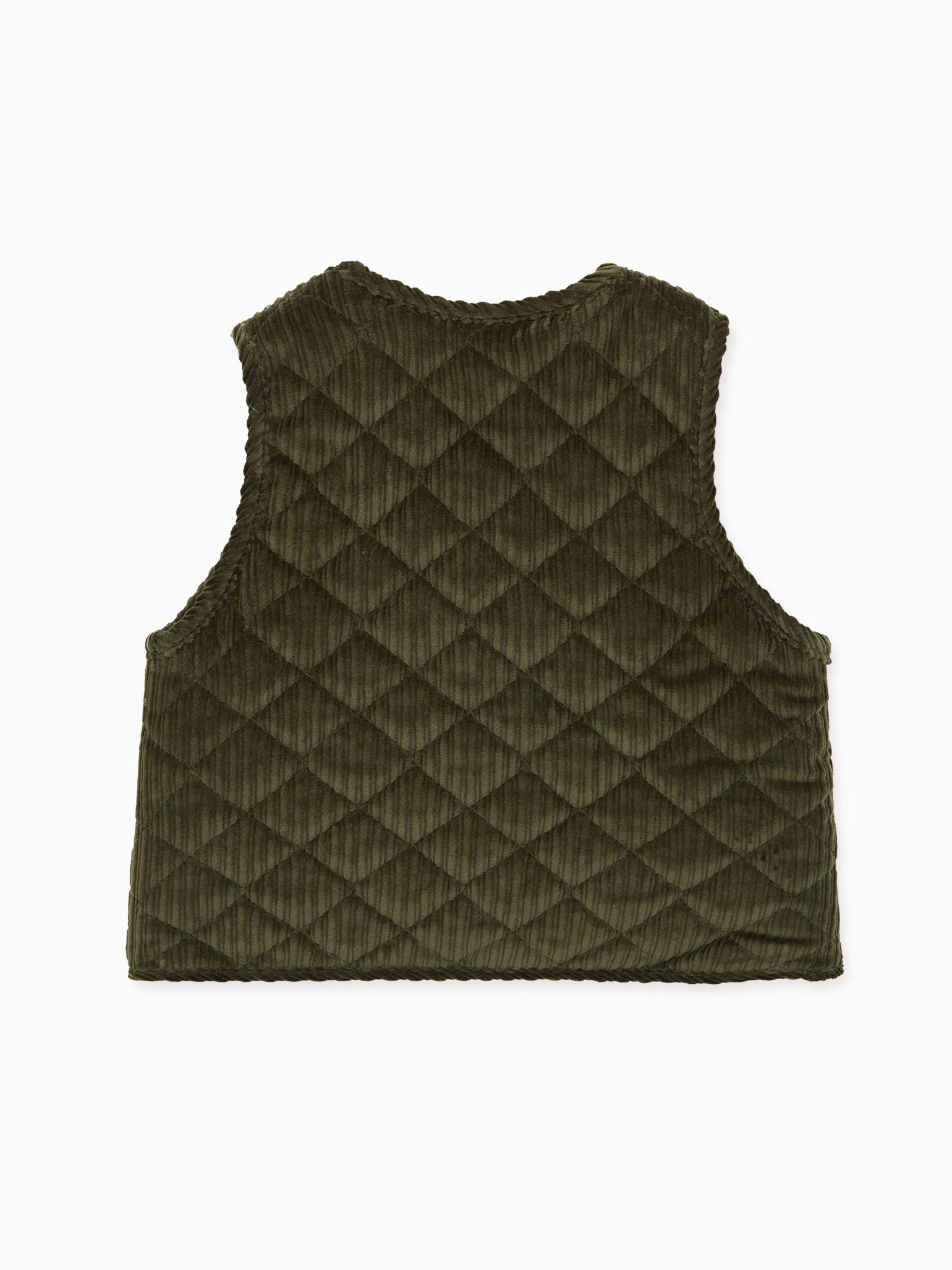 Green Caza Kids Sleeveless Jacket