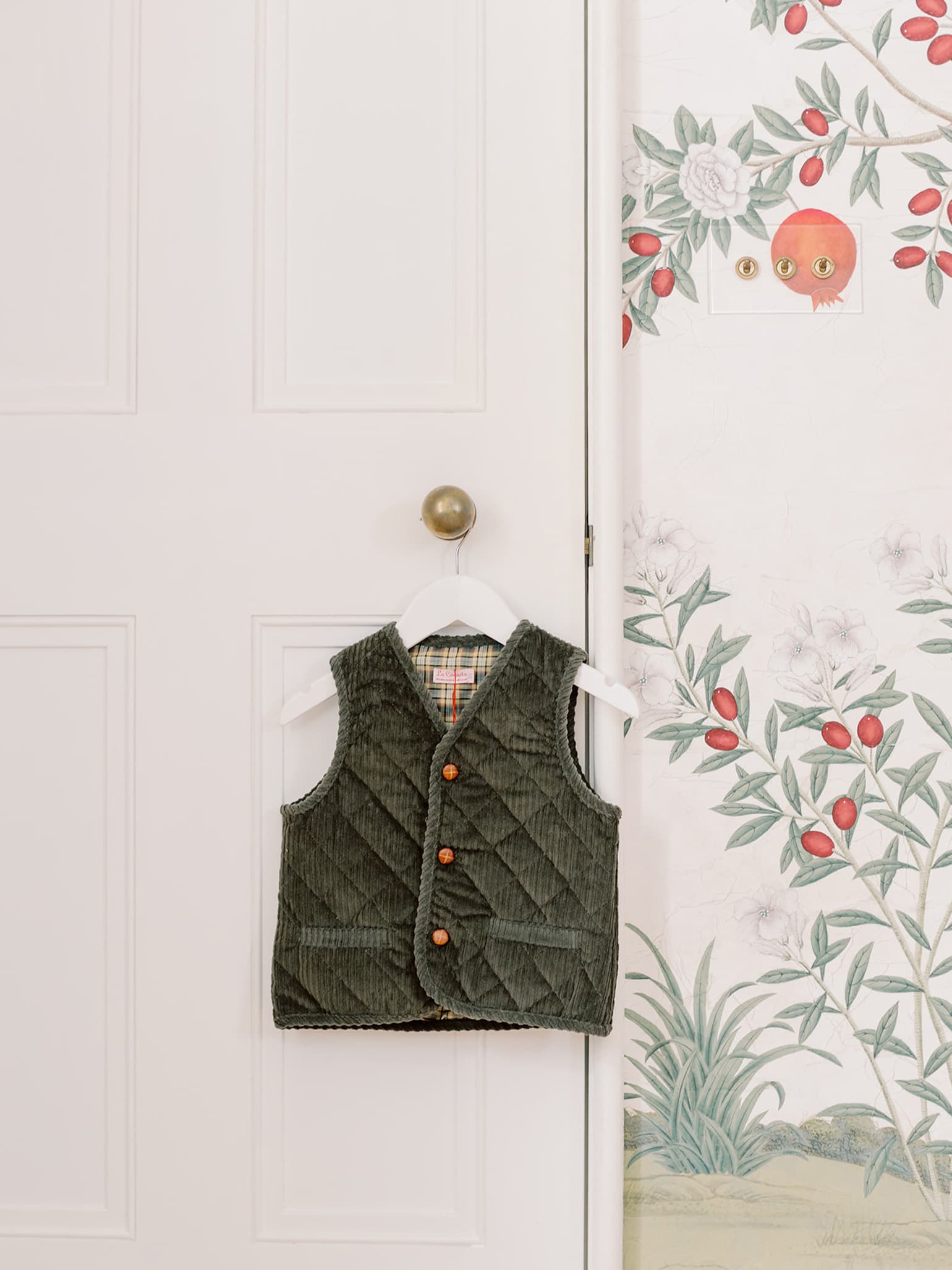 Green Caza Kids Sleeveless Jacket