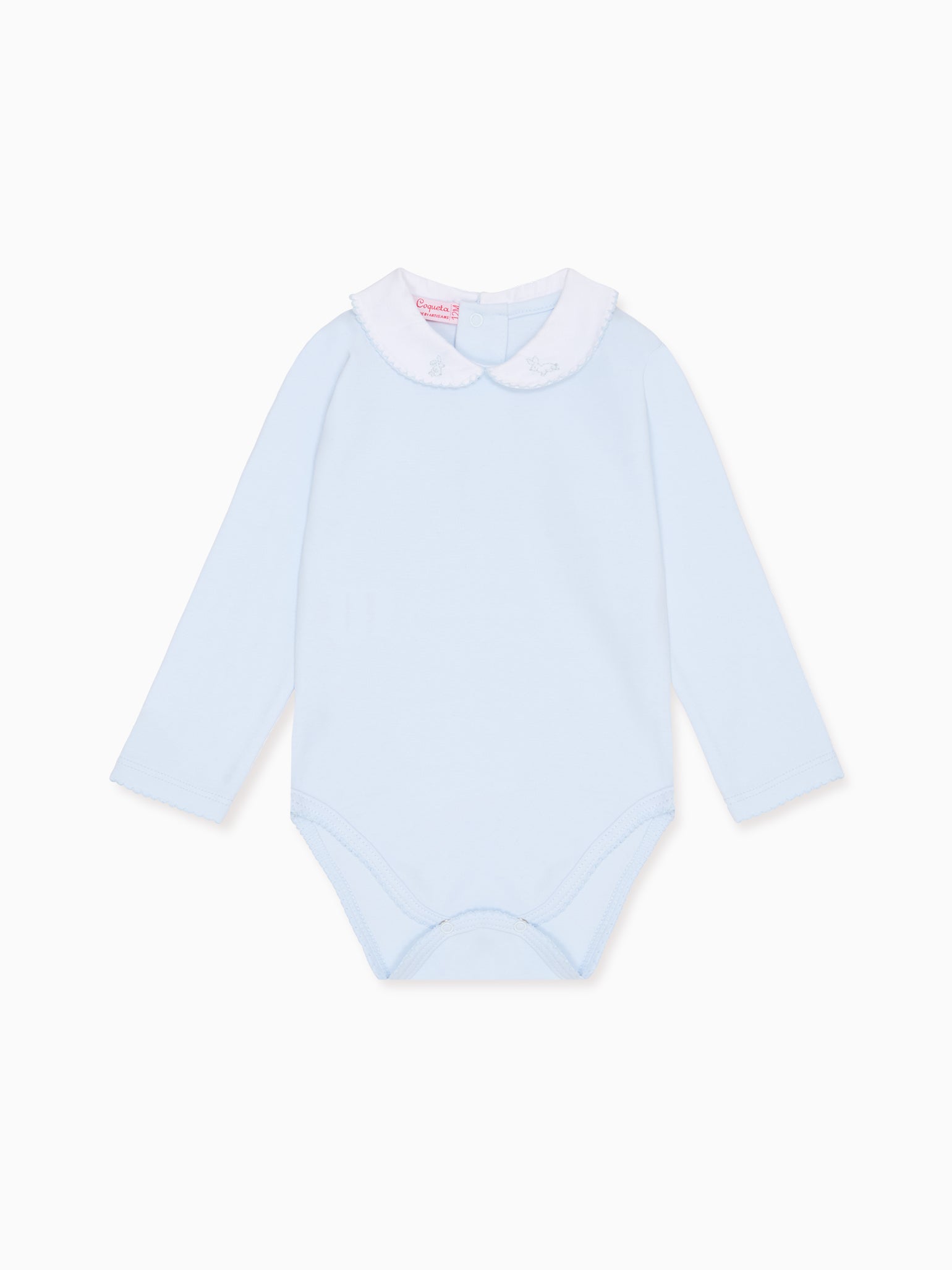 Dusty Blue Cielo Baby Body Vest