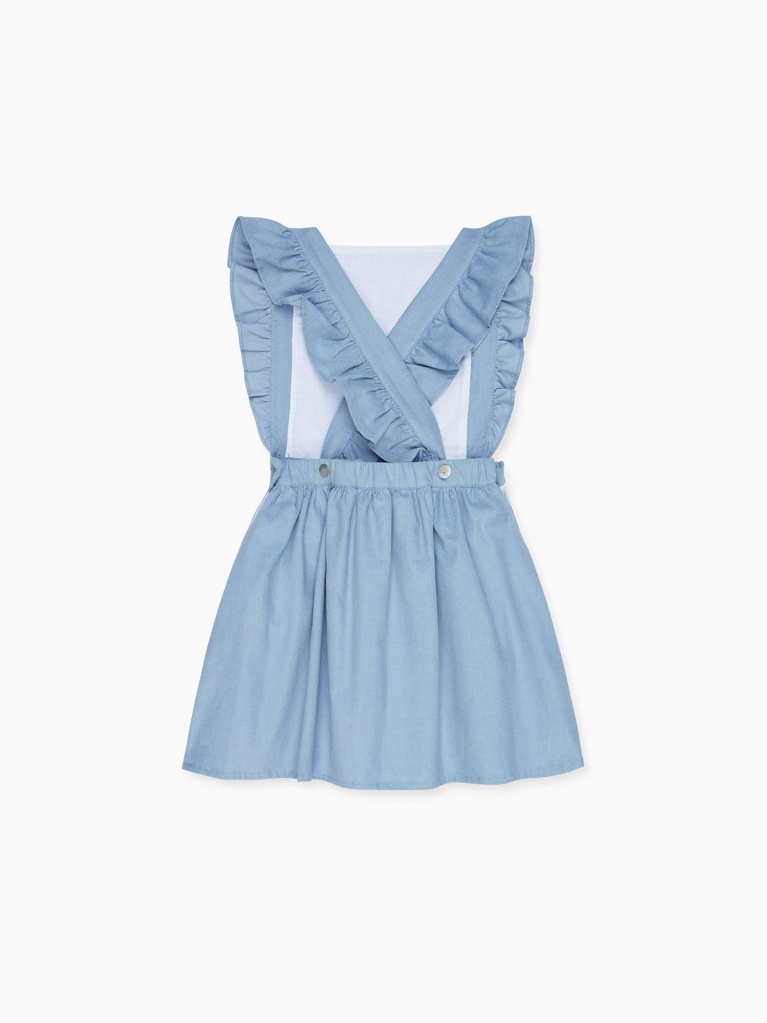 Dusty Blue Cora Girl Skirt