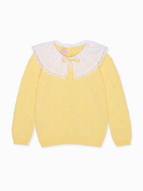 Lemon Duena Cotton Girl Jumper