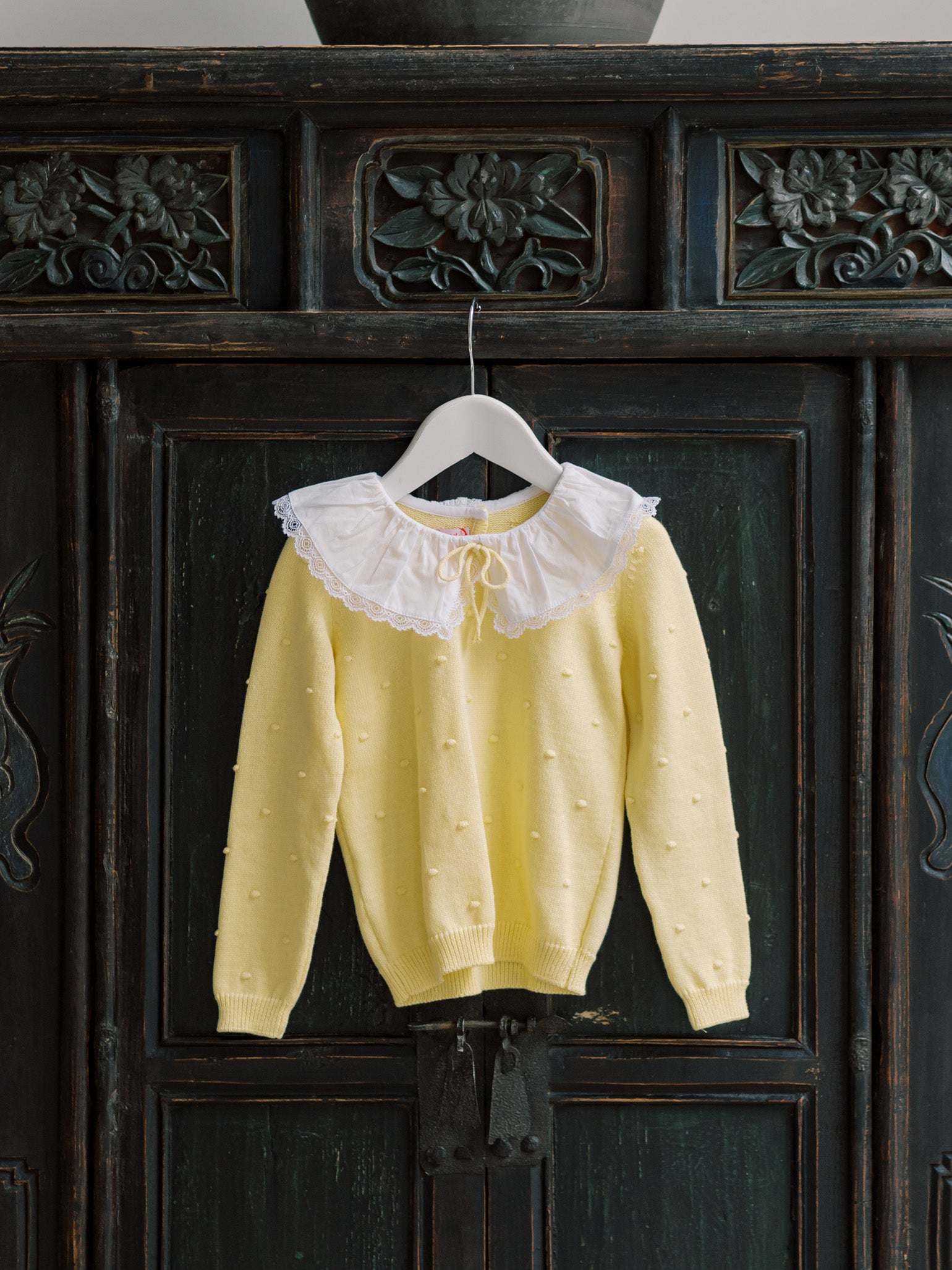 Lemon Duena Cotton Girl Jumper