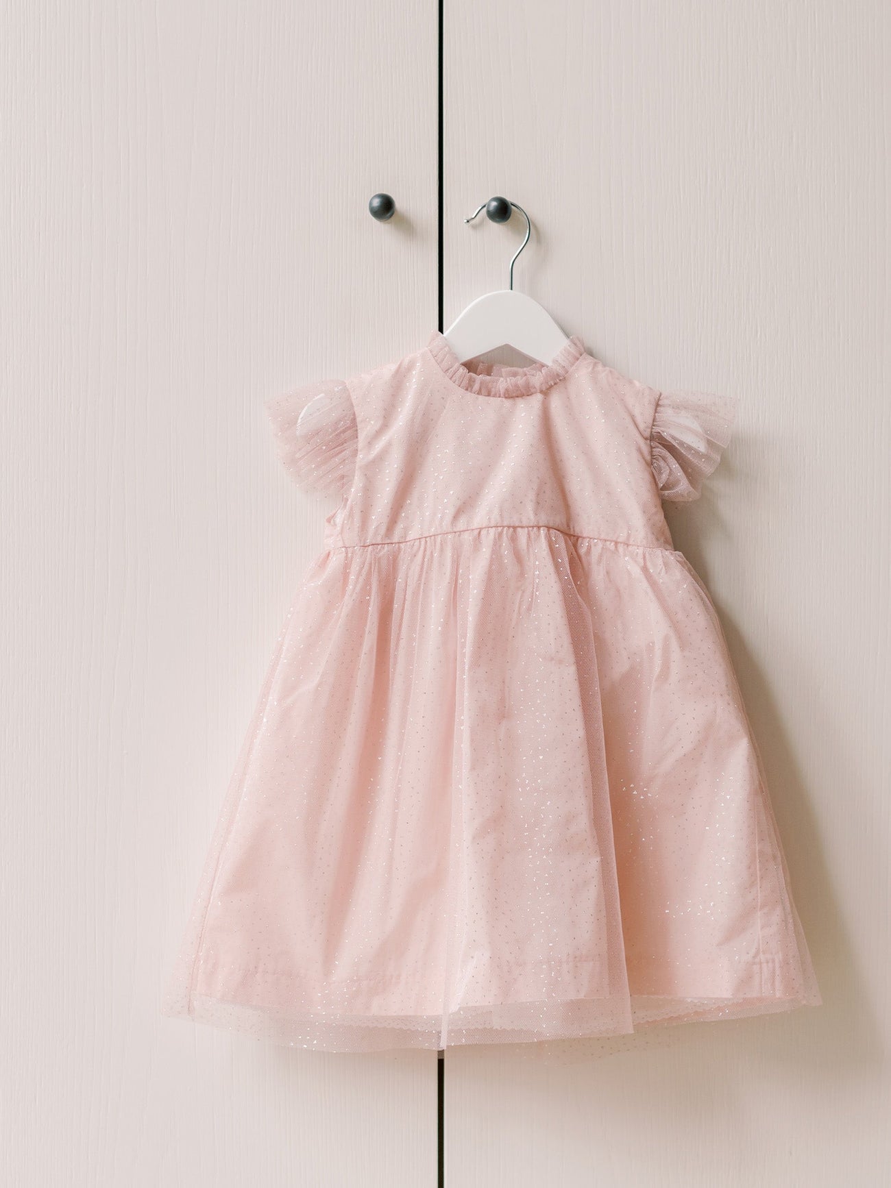 Dusty Pink Estrella Tulle Baby Girl Set