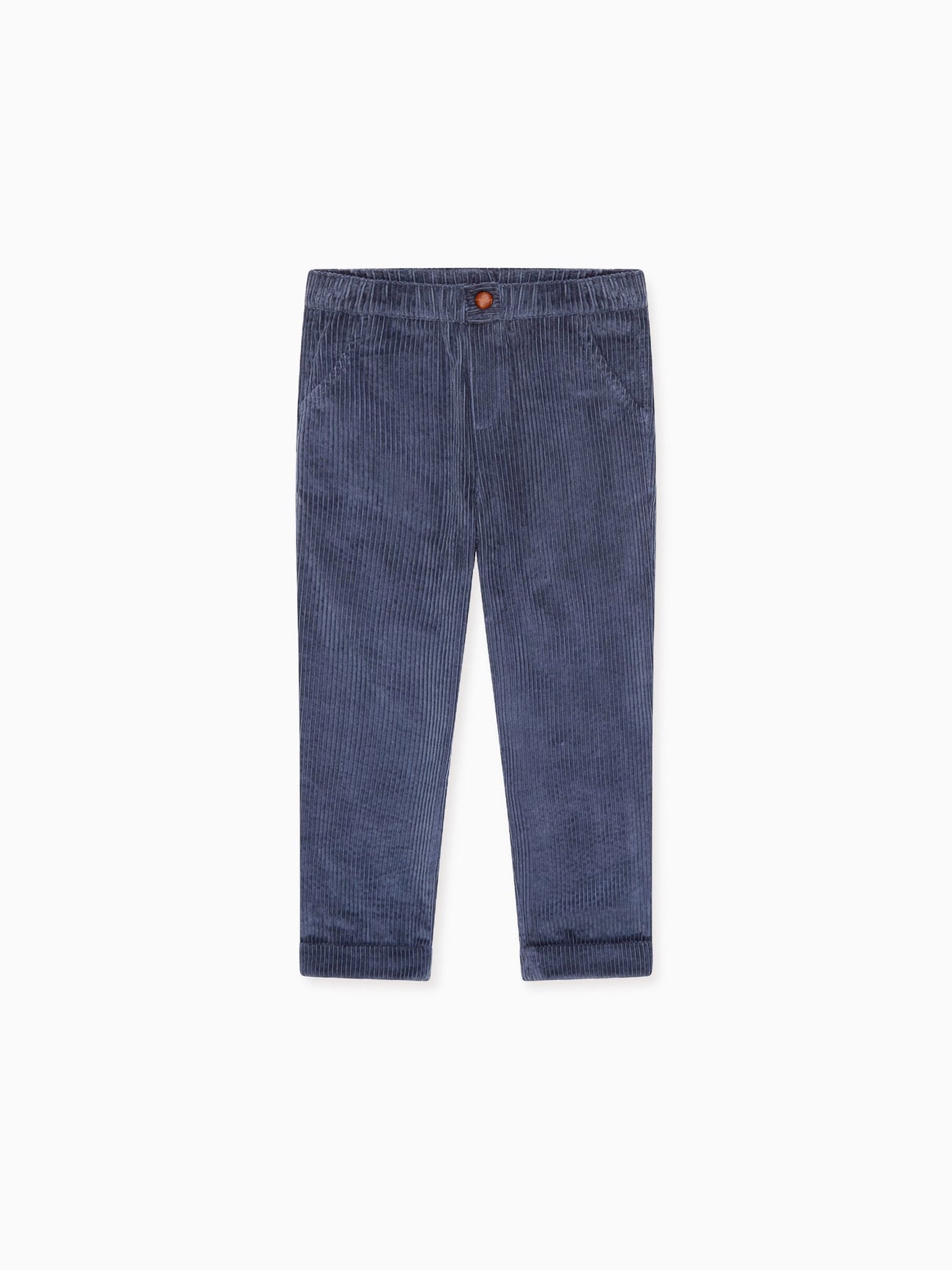 Dusty Blue Benito Corduroy Boy Trousers