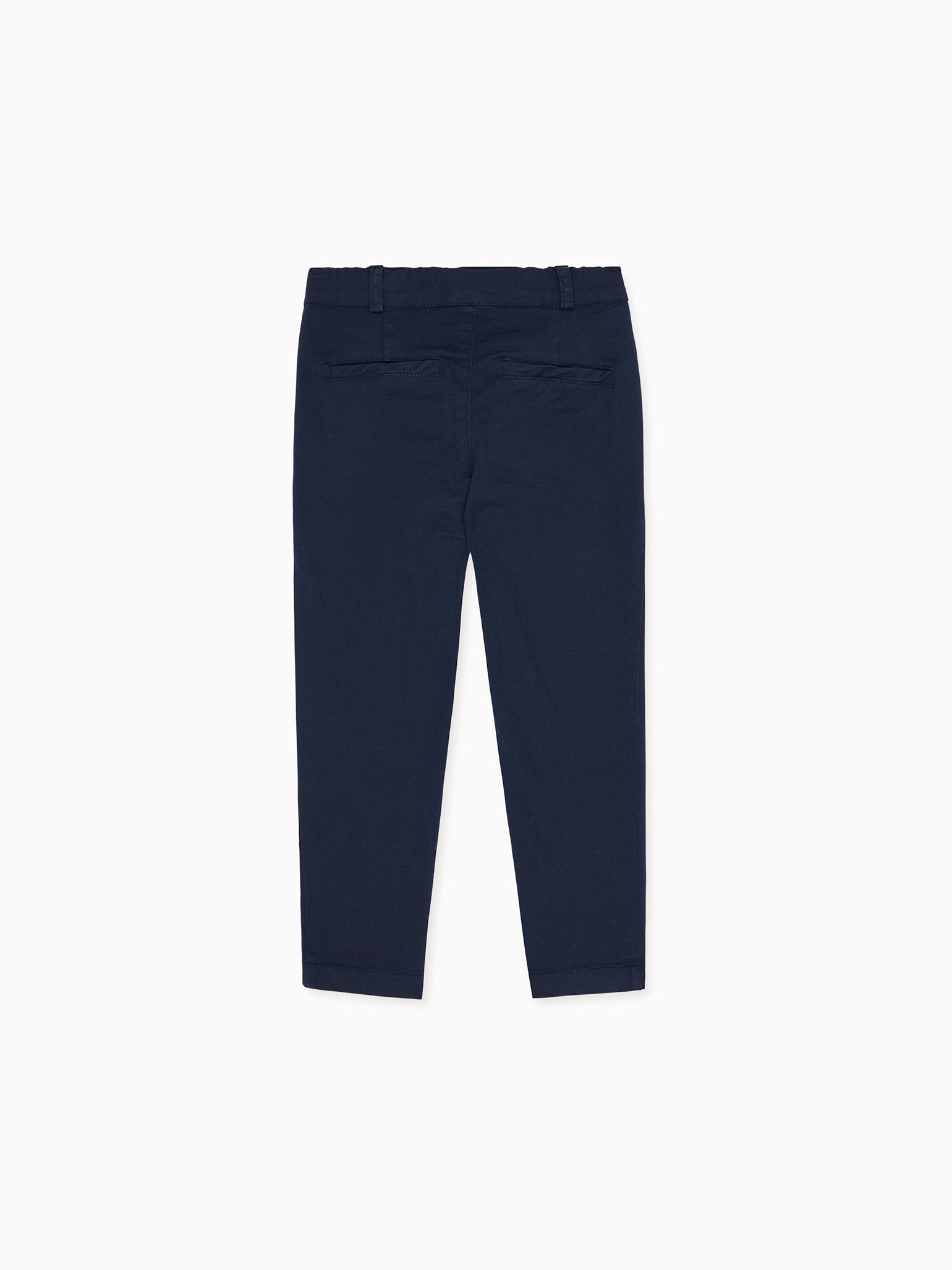 Navy Elio Boy Chinos