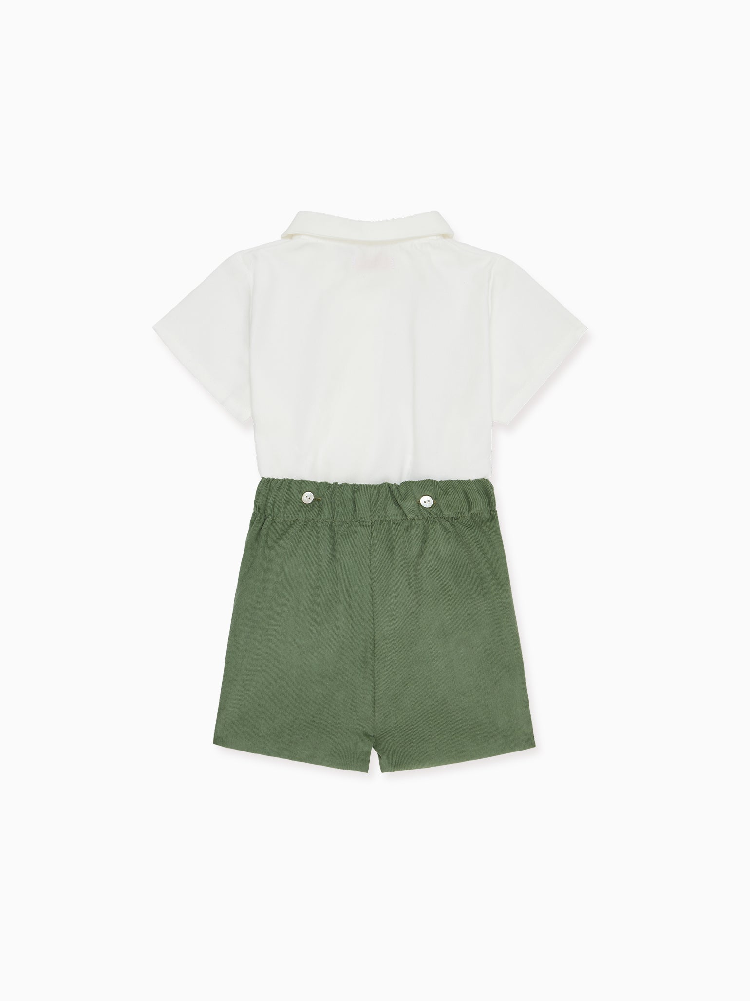 Green Espiga Baby Boy Set