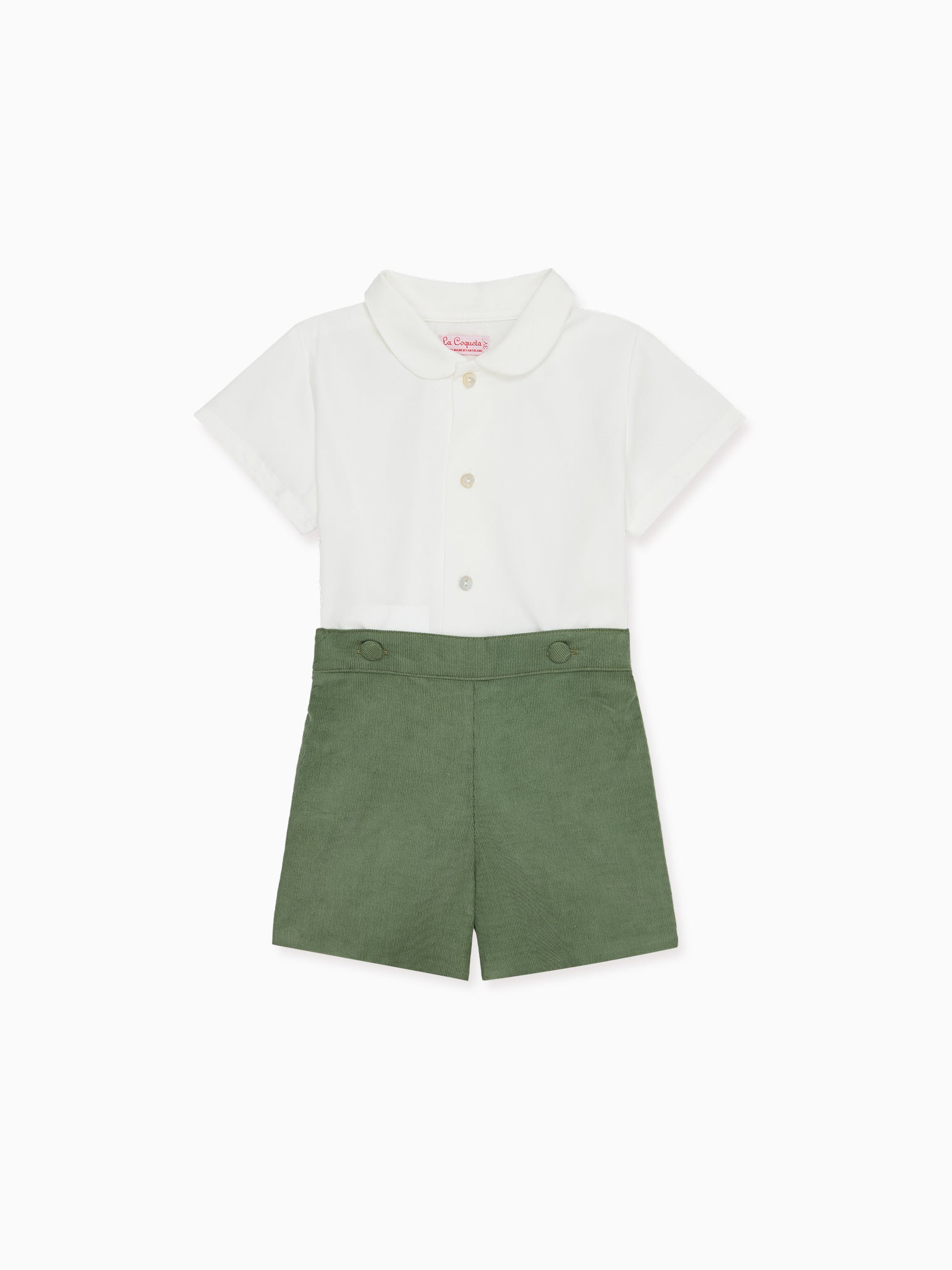 Green Espiga Baby Boy Set