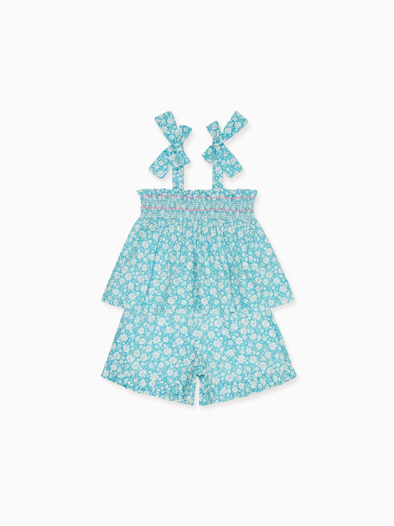 Aqua Floral Felicity Girl Set