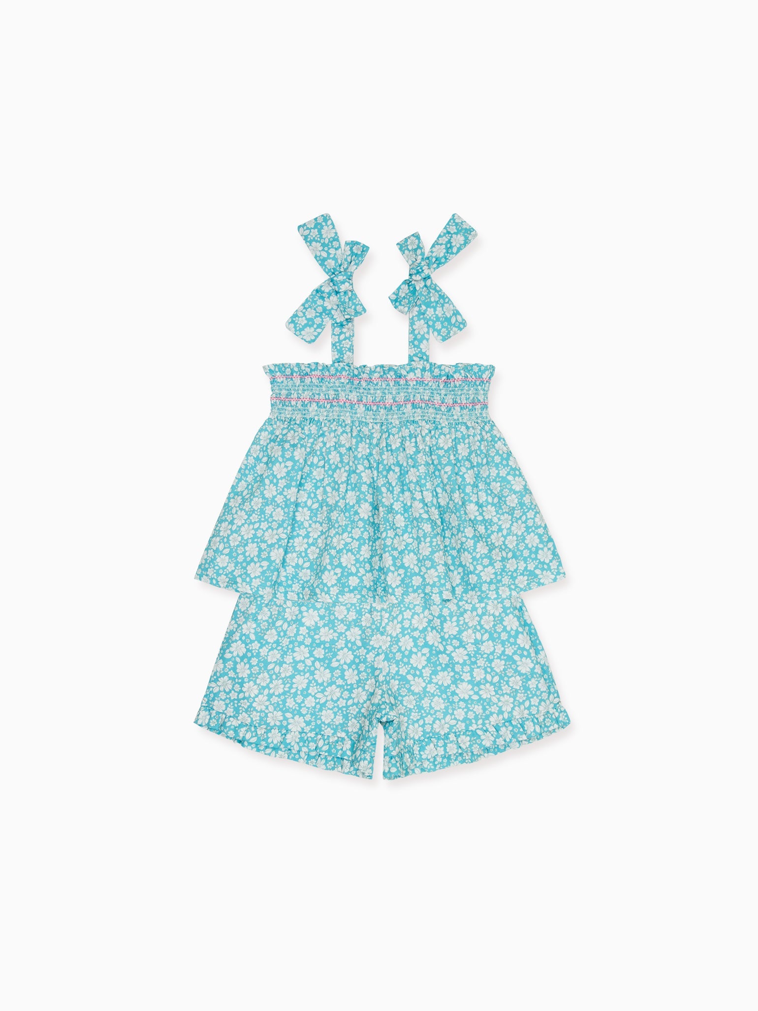 Aqua Floral Felicity Girl Set