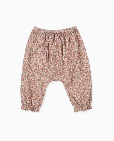 Pink Floral Forna Baby Girl Trousers