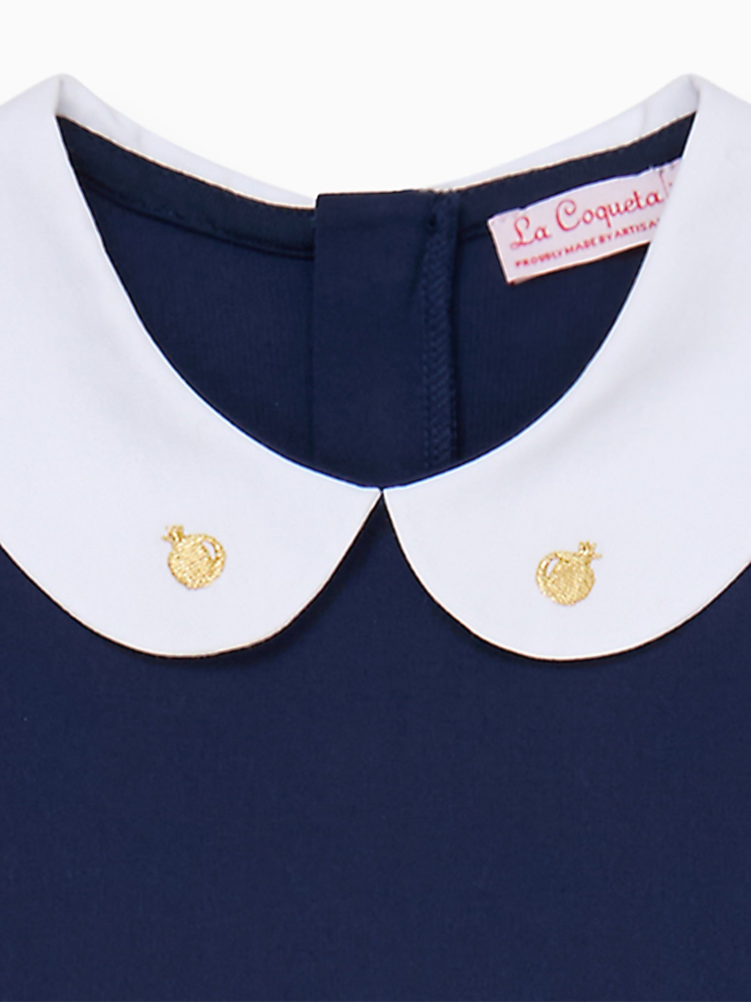 Navy Gabriela Girl Dress