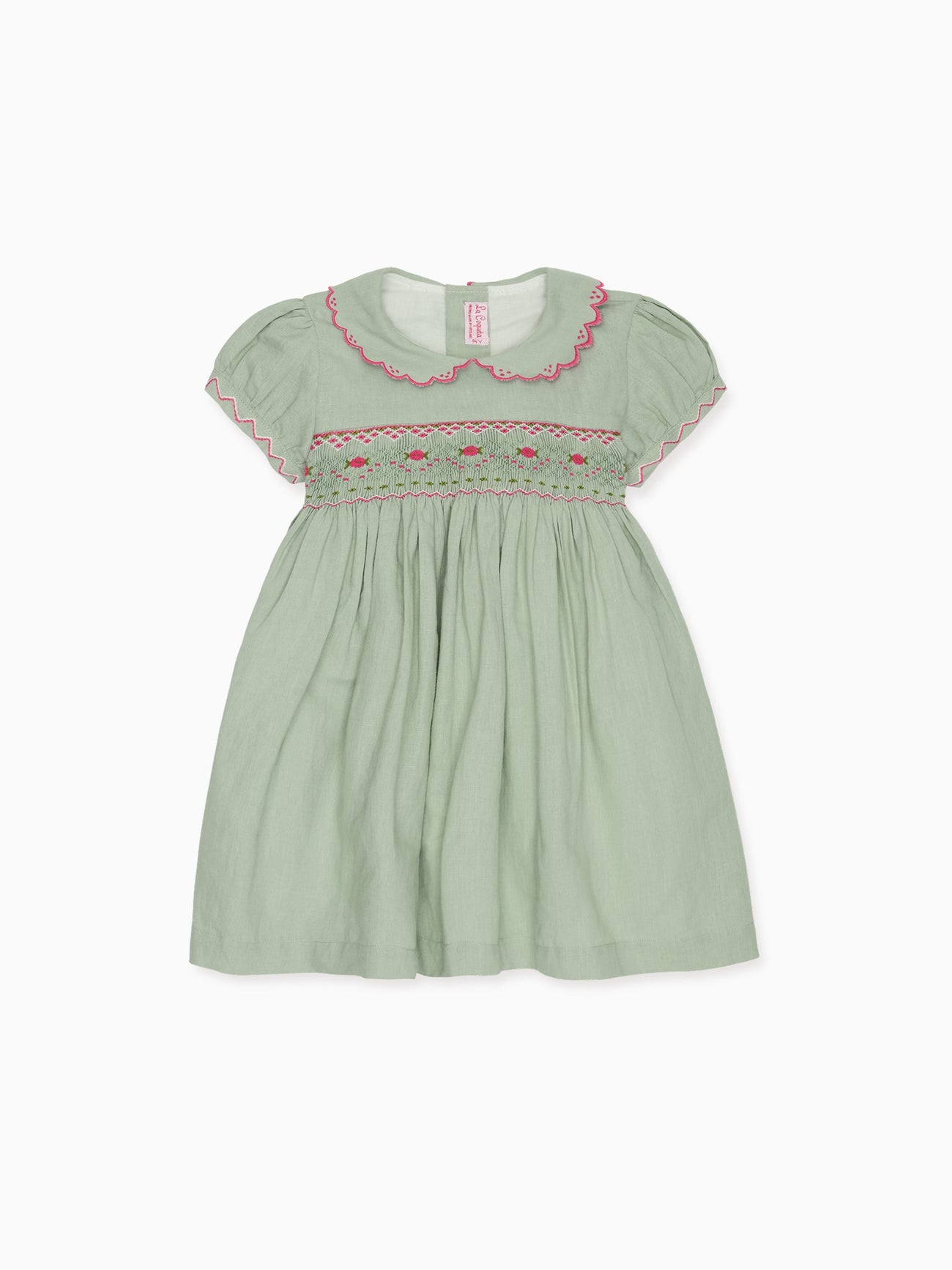 Sage Gisella Girl Hand-Smocked Dress