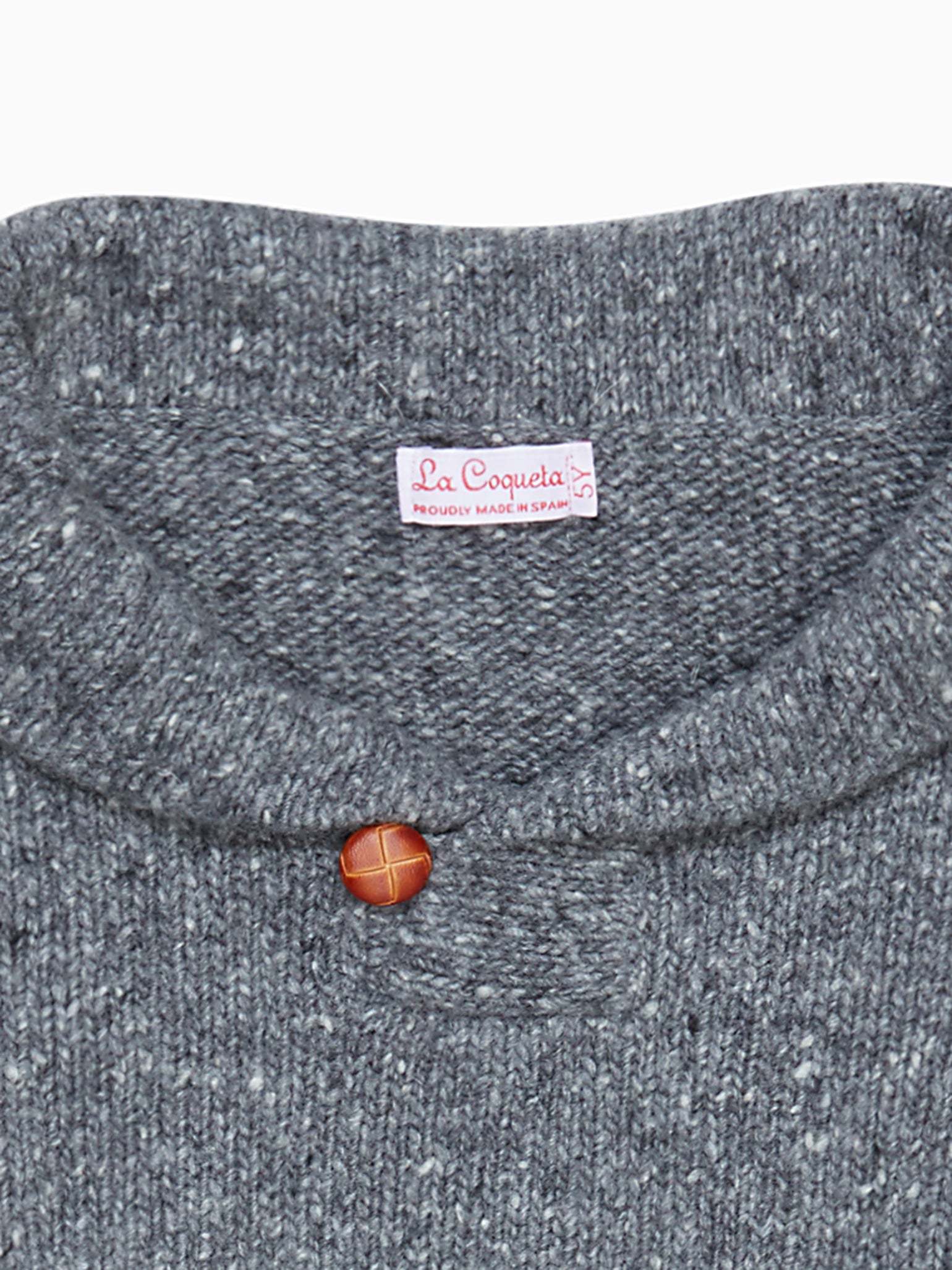 Grey Goyo Merino Boy Jumper