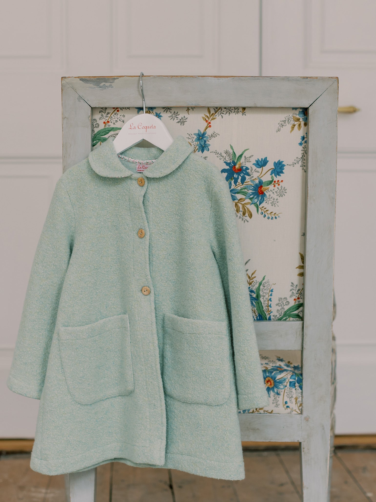 Sage Henrietta Girl Coat