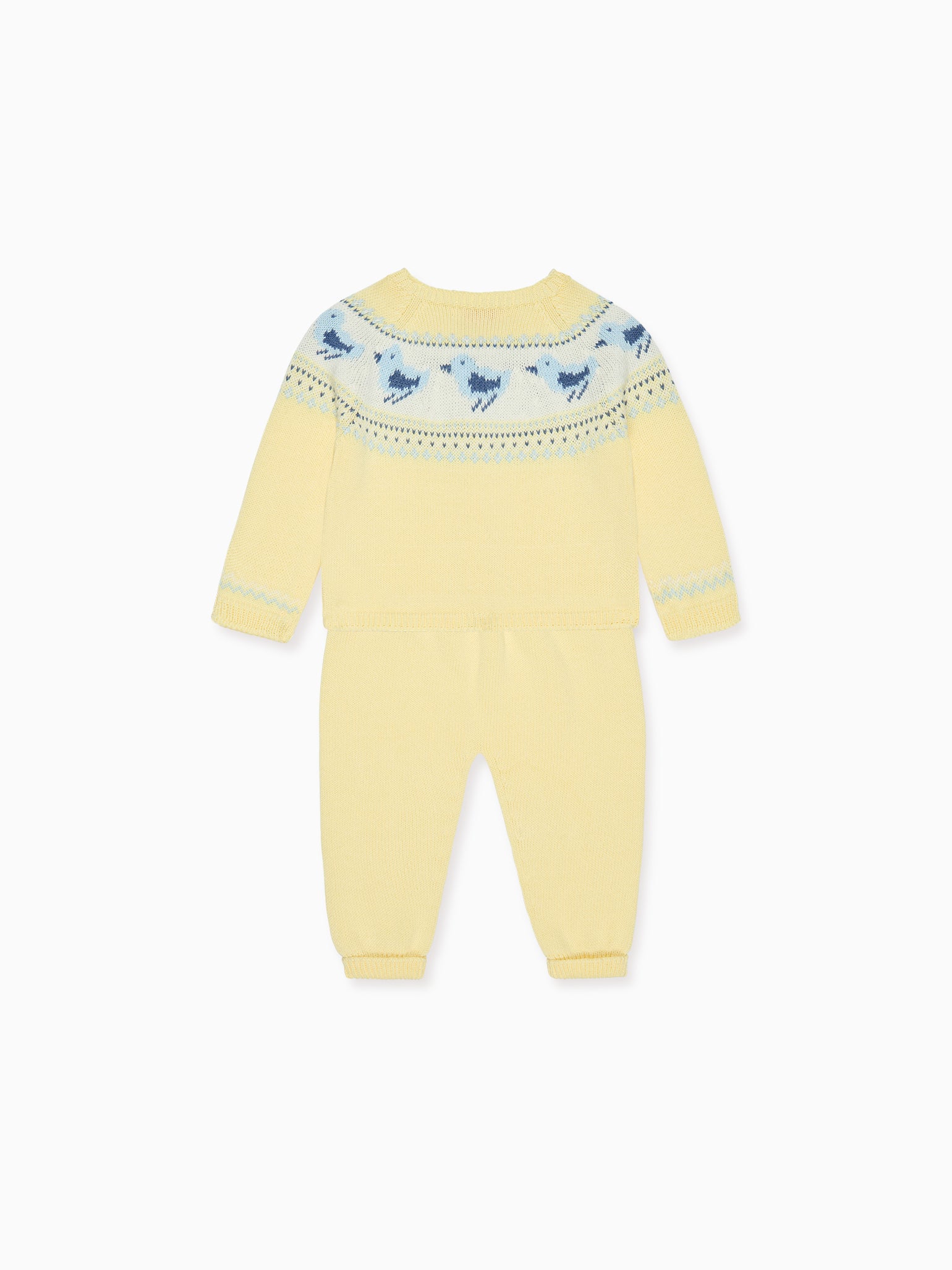 Lemon Isa Cotton Baby Knitted Set