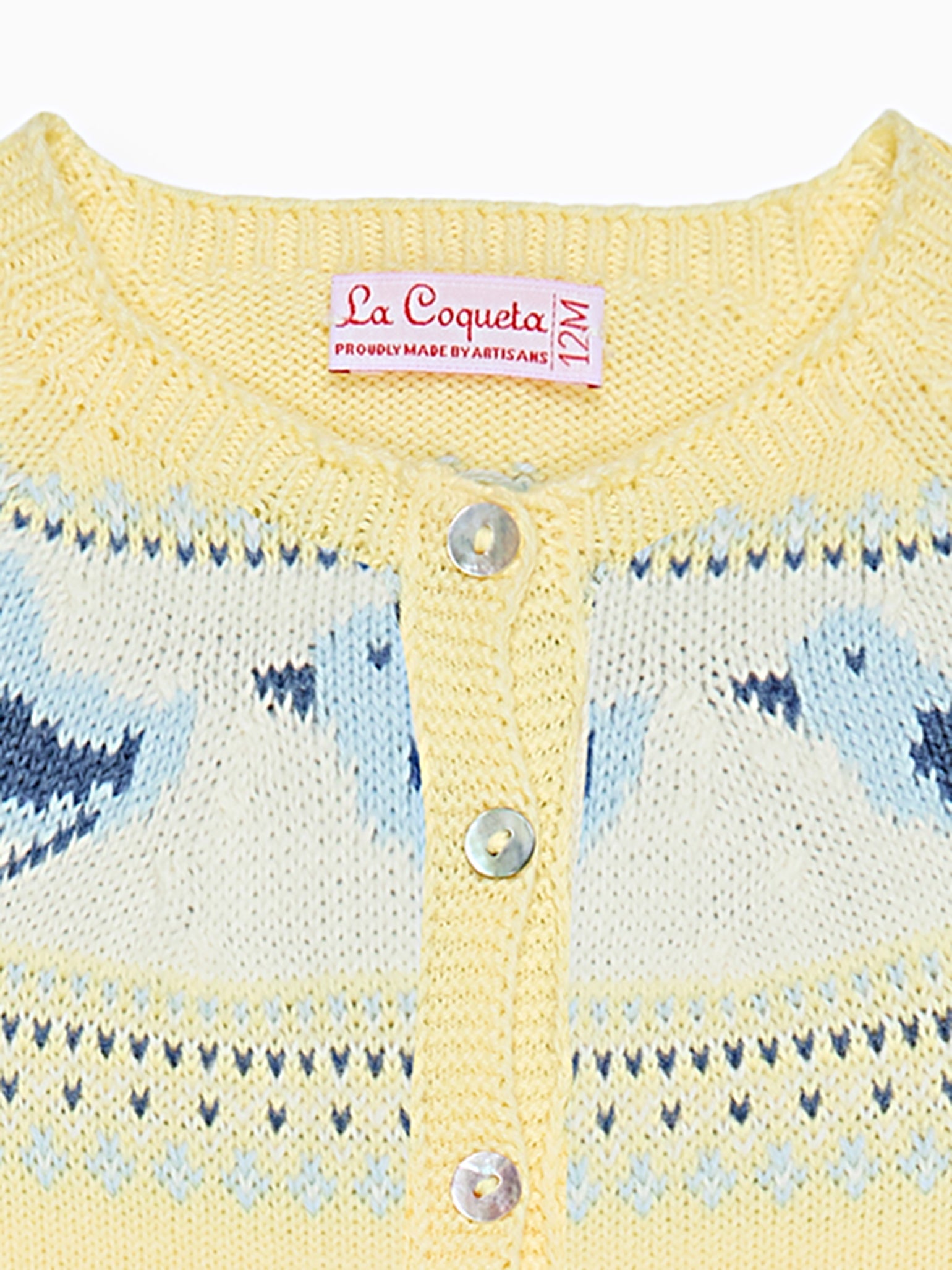 Lemon Isa Cotton Baby Knitted Set