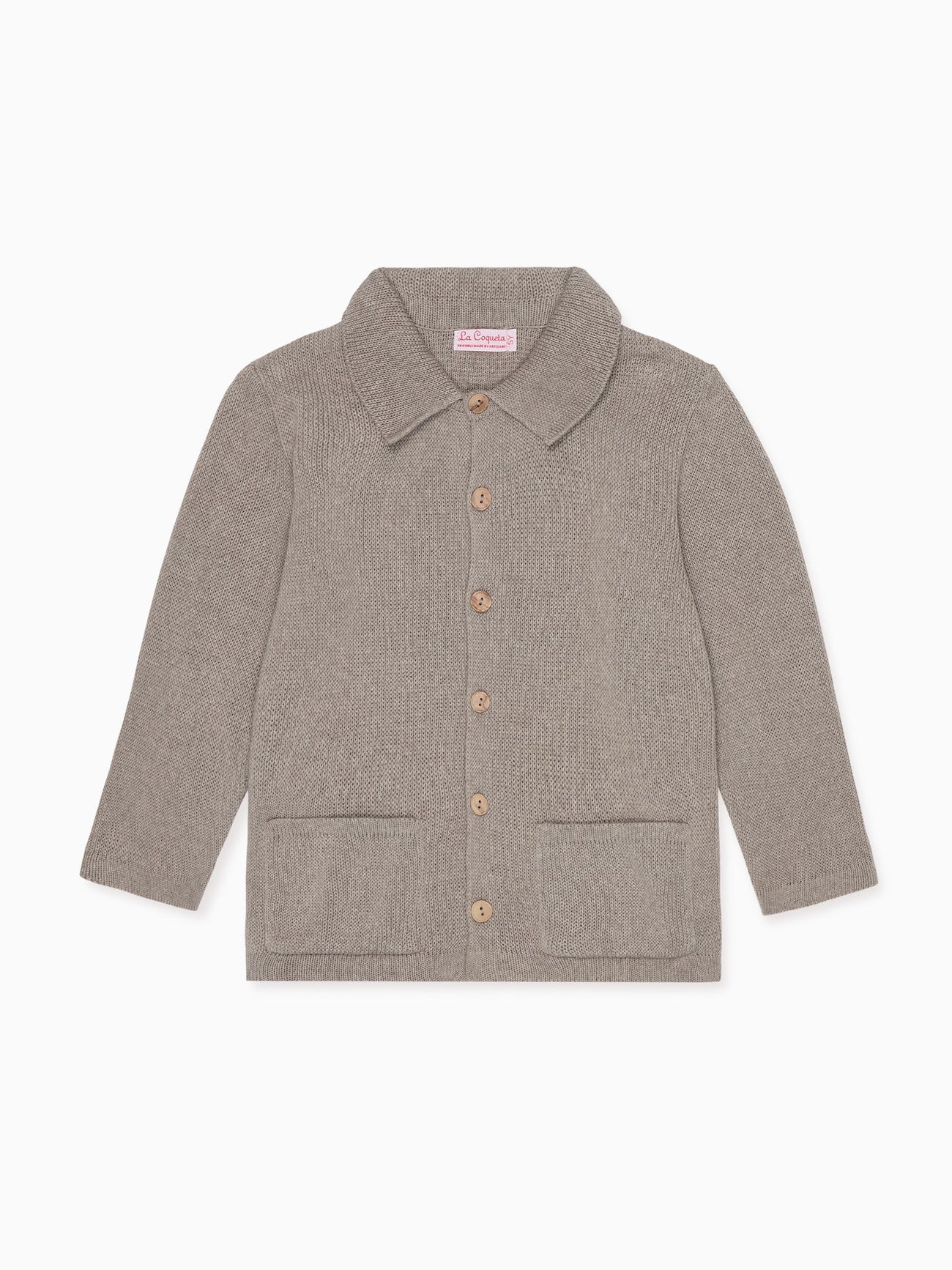 Camel Jorge Cotton Boy Cardigan