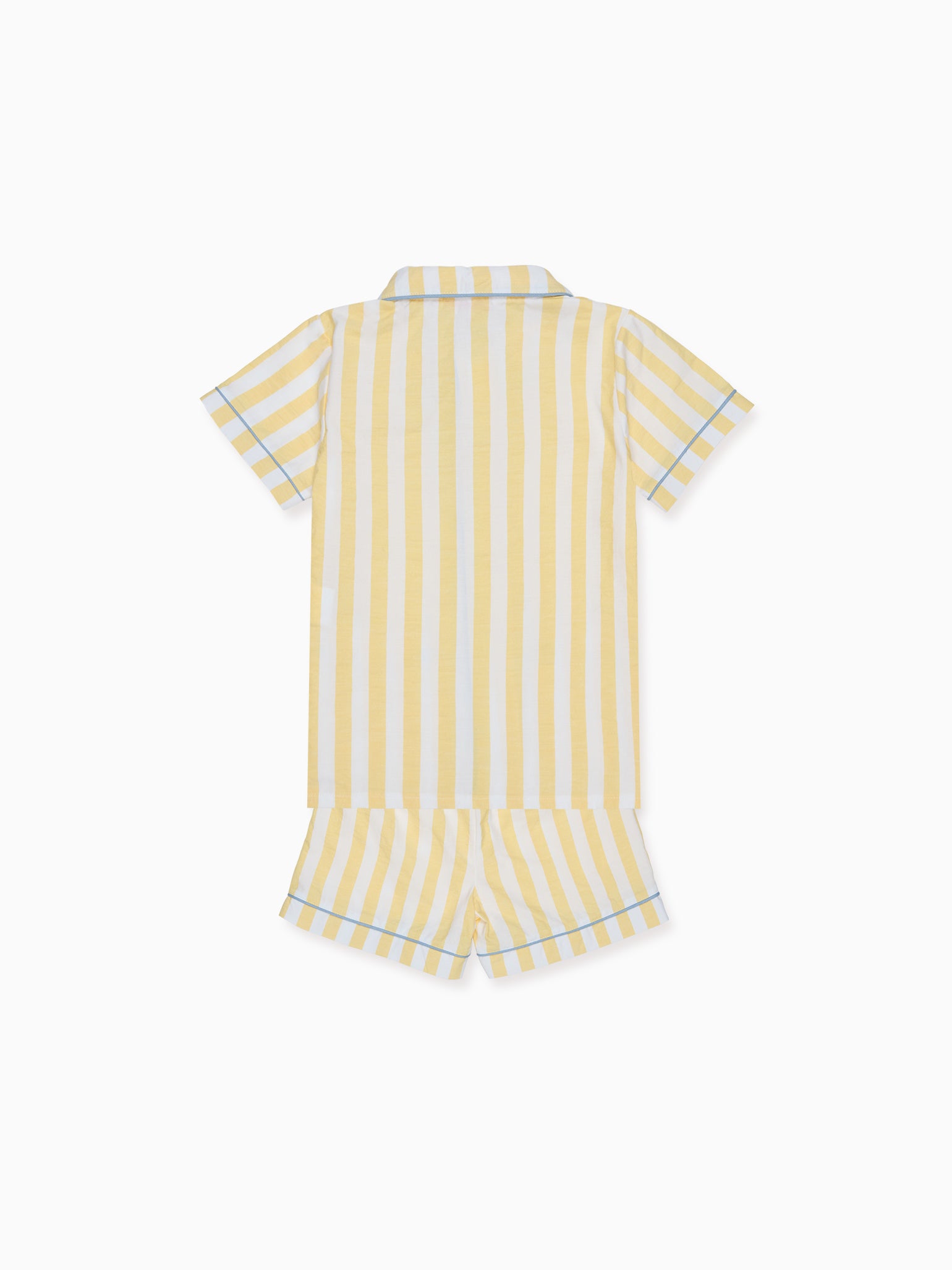 Lemon Stripe Kai Kids Pyjamas