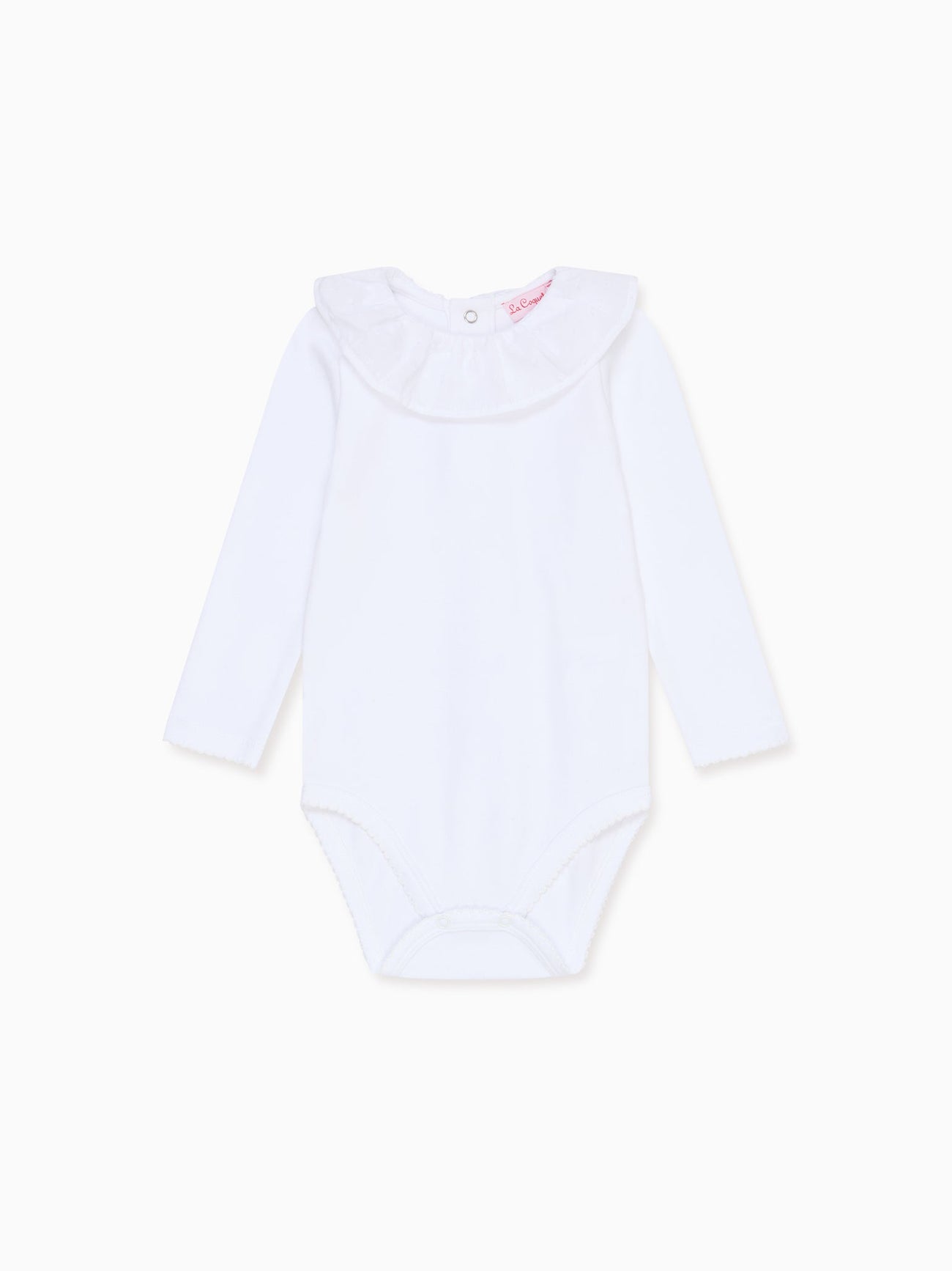 White Laya Baby Body Vest