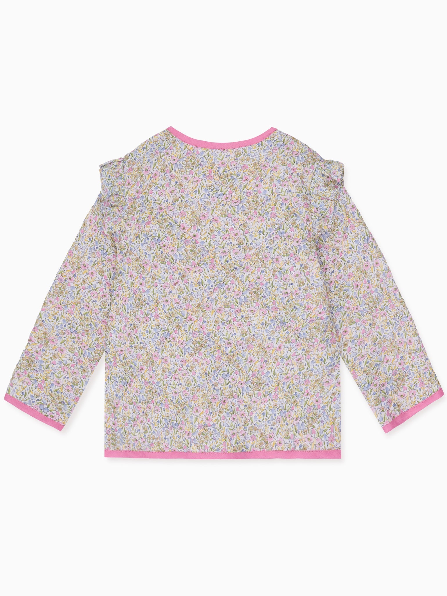 Lilac Floral Lottie Girl Jacket